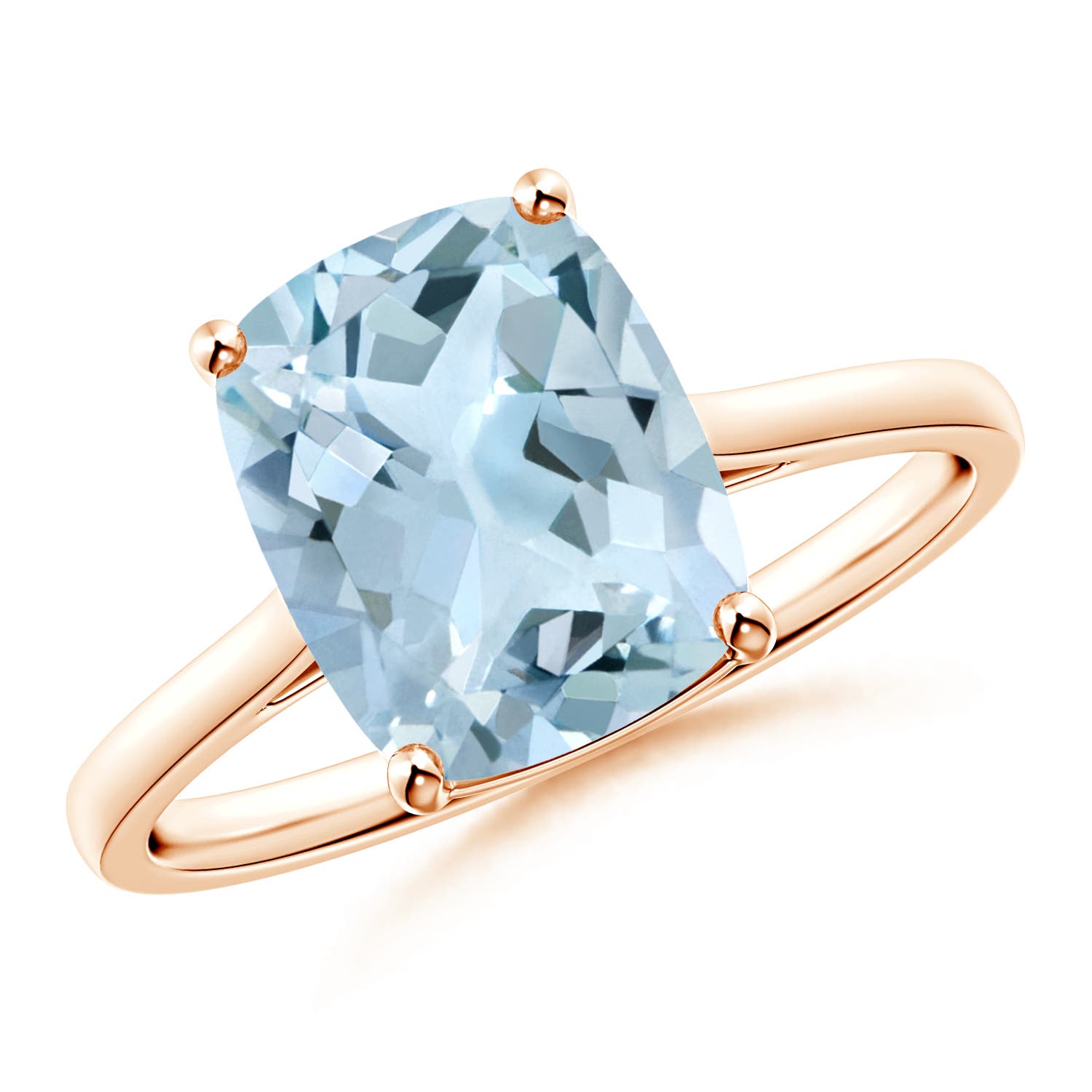 AA - Aquamarine / 2.45 CT / 14 KT Rose Gold