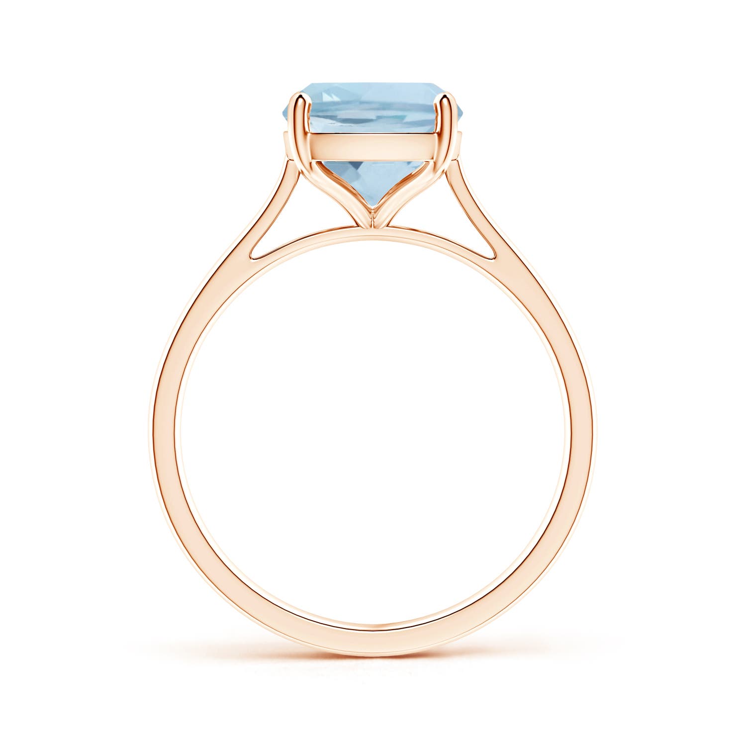 AA - Aquamarine / 2.45 CT / 14 KT Rose Gold