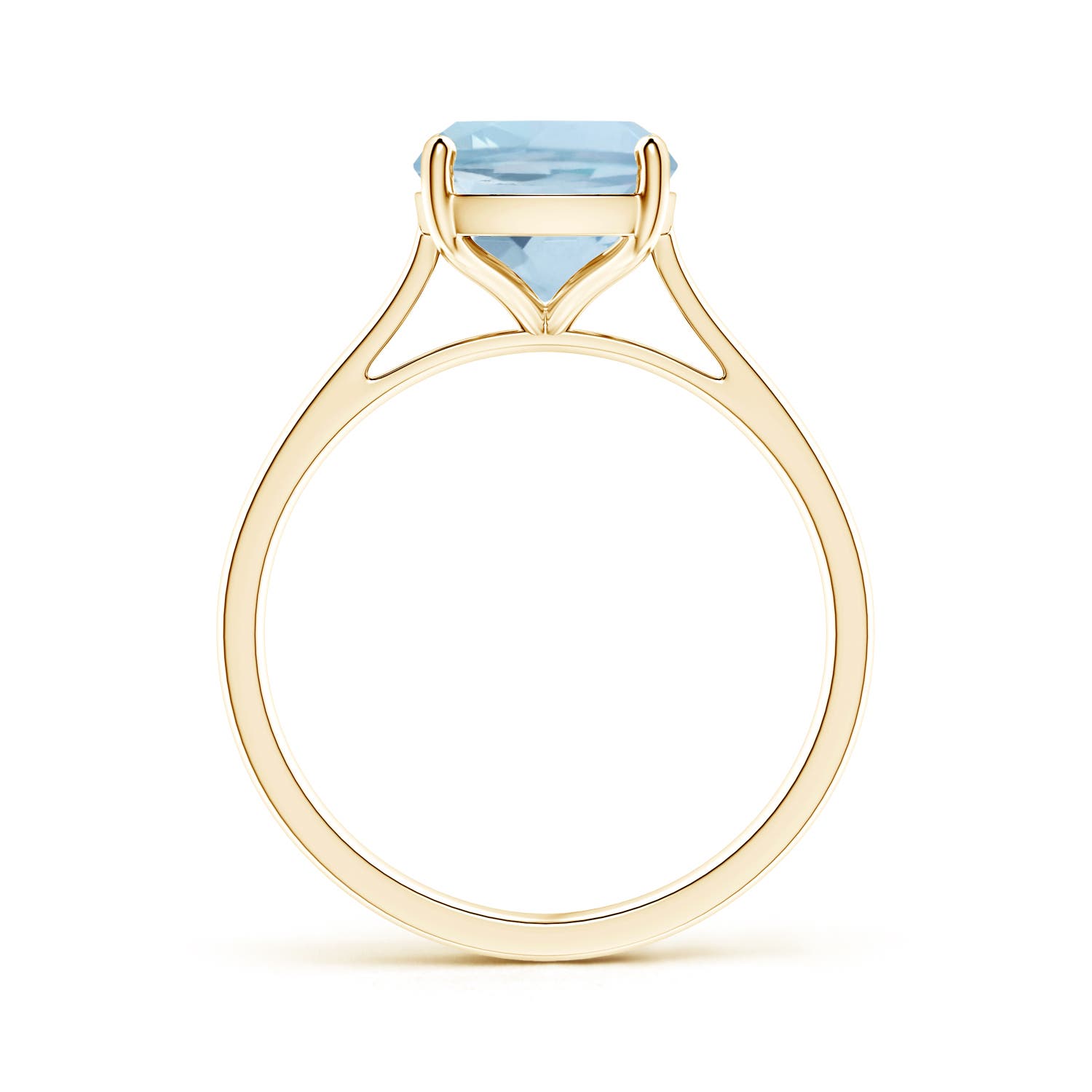 AA - Aquamarine / 2.45 CT / 14 KT Yellow Gold