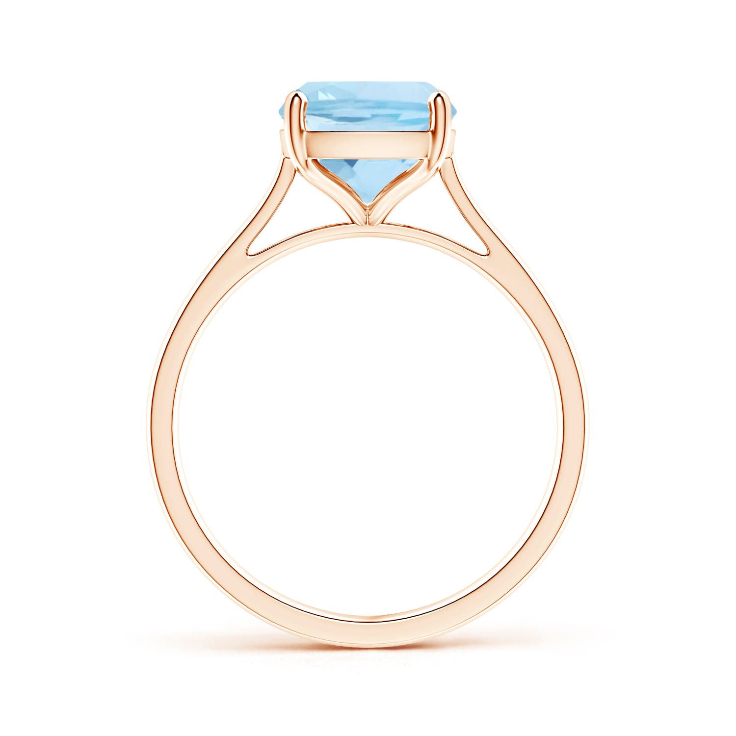 AAA - Aquamarine / 2.45 CT / 14 KT Rose Gold