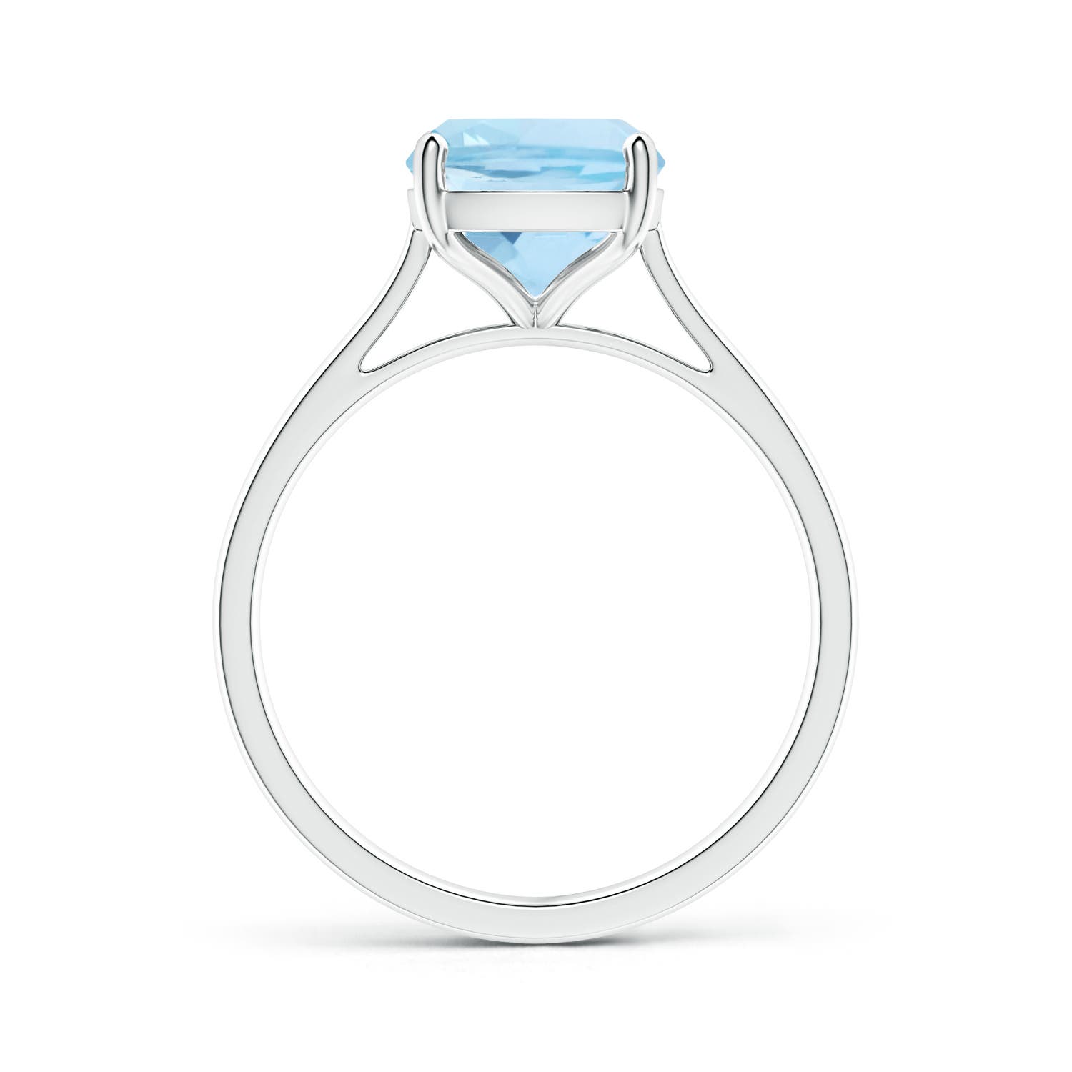 AAA - Aquamarine / 2.45 CT / 14 KT White Gold