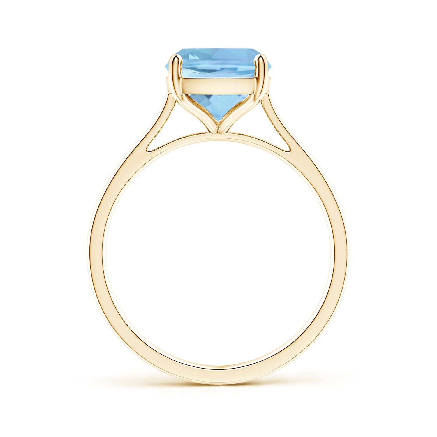 AAAA - Aquamarine / 2.45 CT / 14 KT Yellow Gold