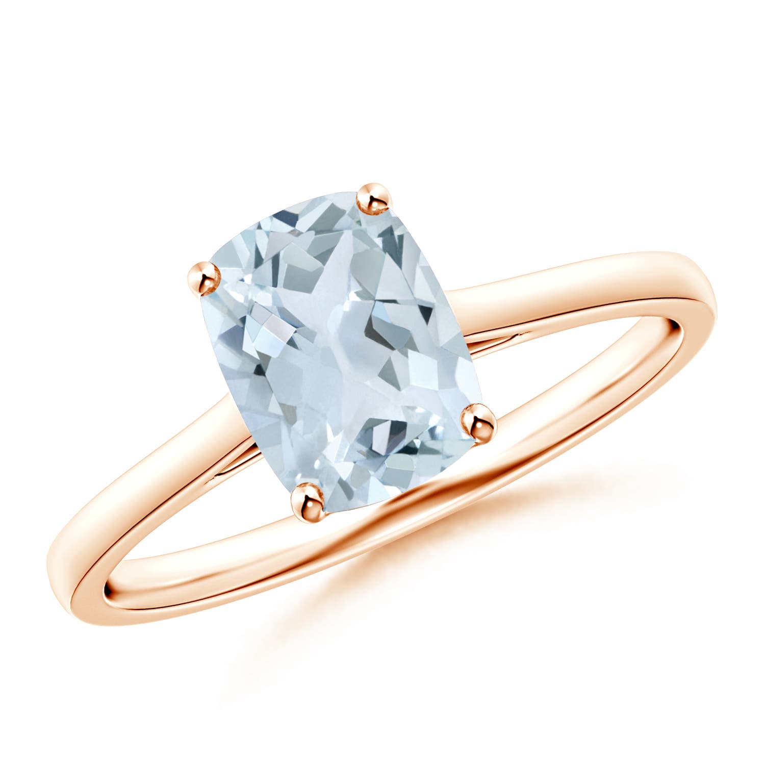 A - Aquamarine / 1.2 CT / 14 KT Rose Gold