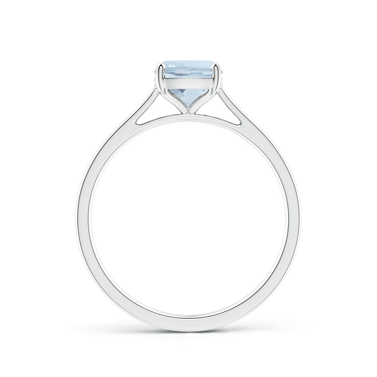 A - Aquamarine / 1.2 CT / 14 KT White Gold