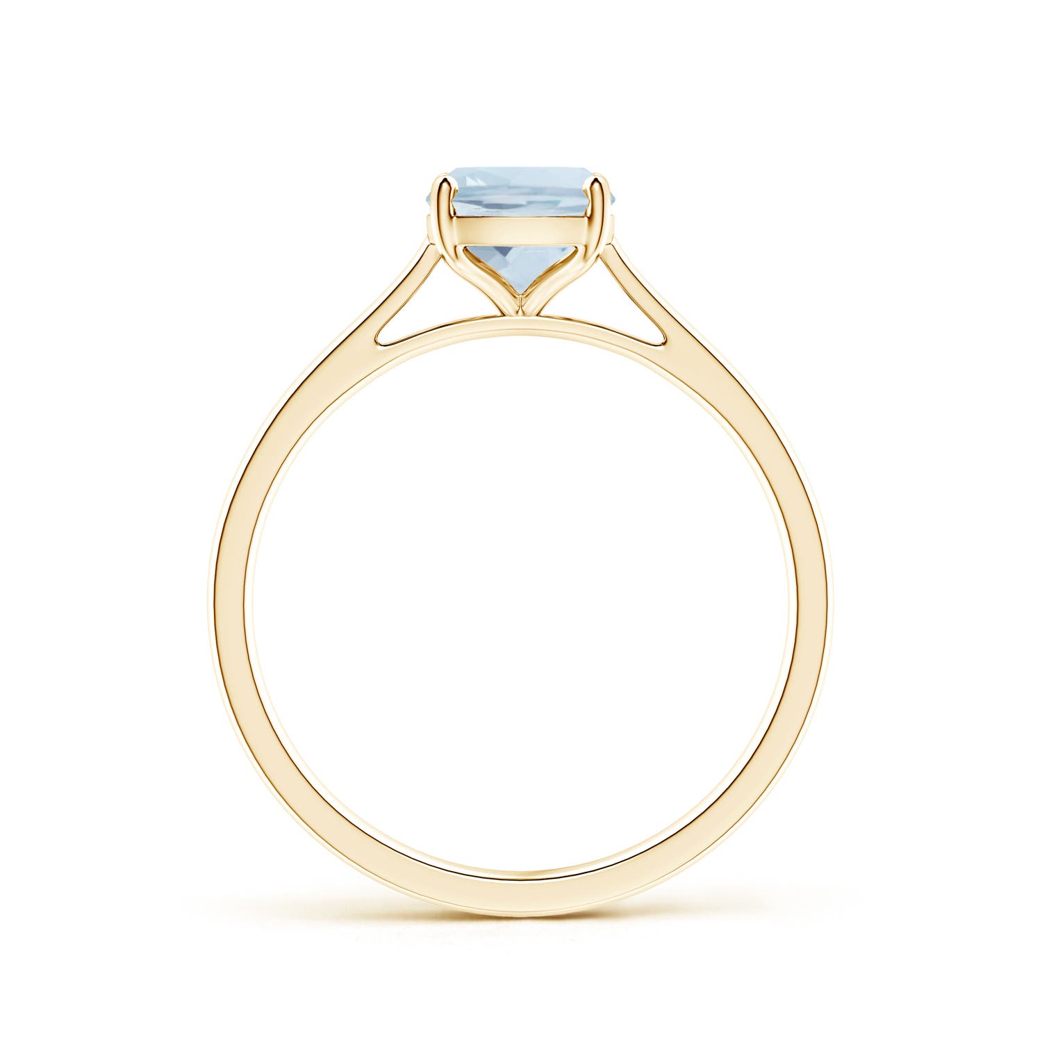 A - Aquamarine / 1.2 CT / 14 KT Yellow Gold