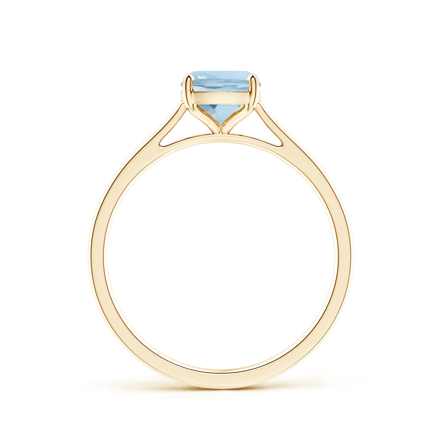 AA - Aquamarine / 1.2 CT / 14 KT Yellow Gold