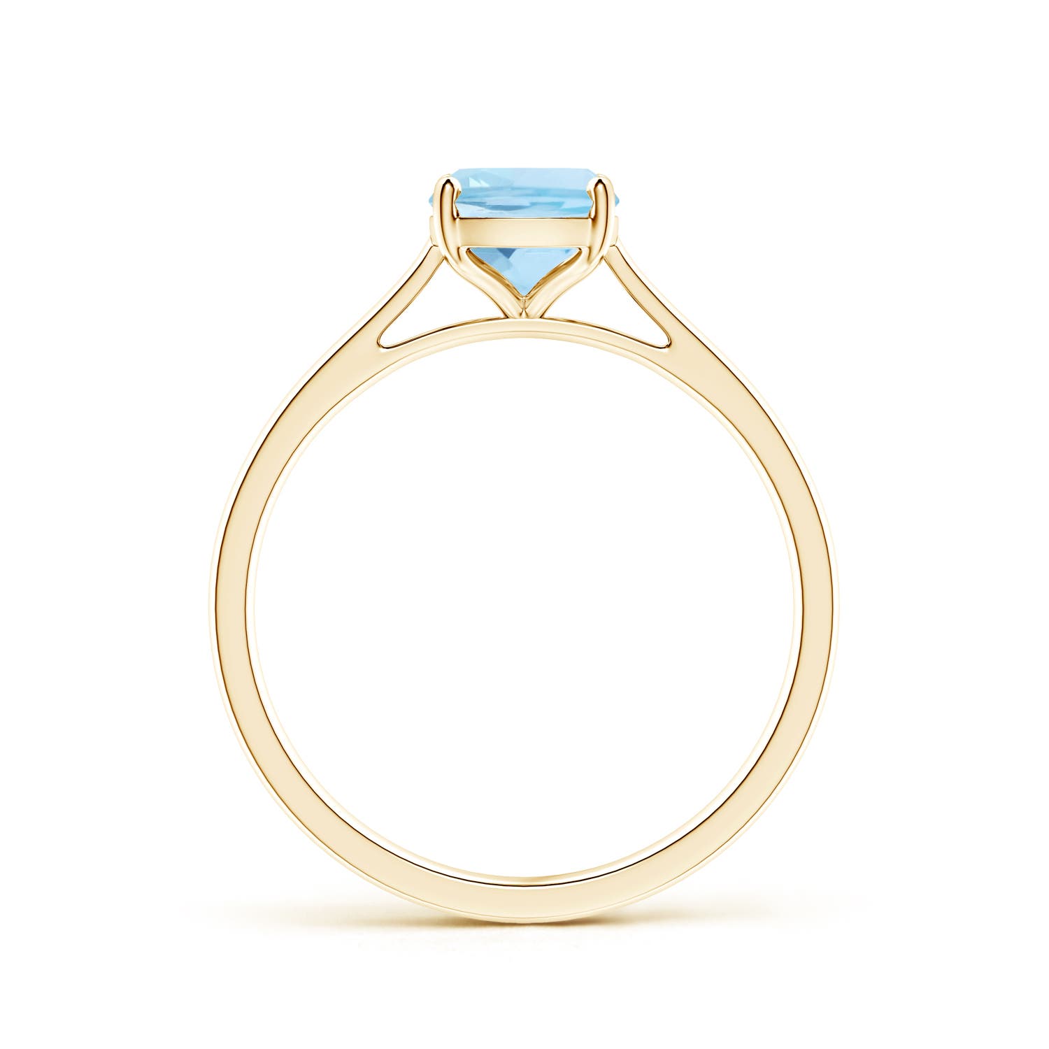 AAA - Aquamarine / 1.2 CT / 14 KT Yellow Gold