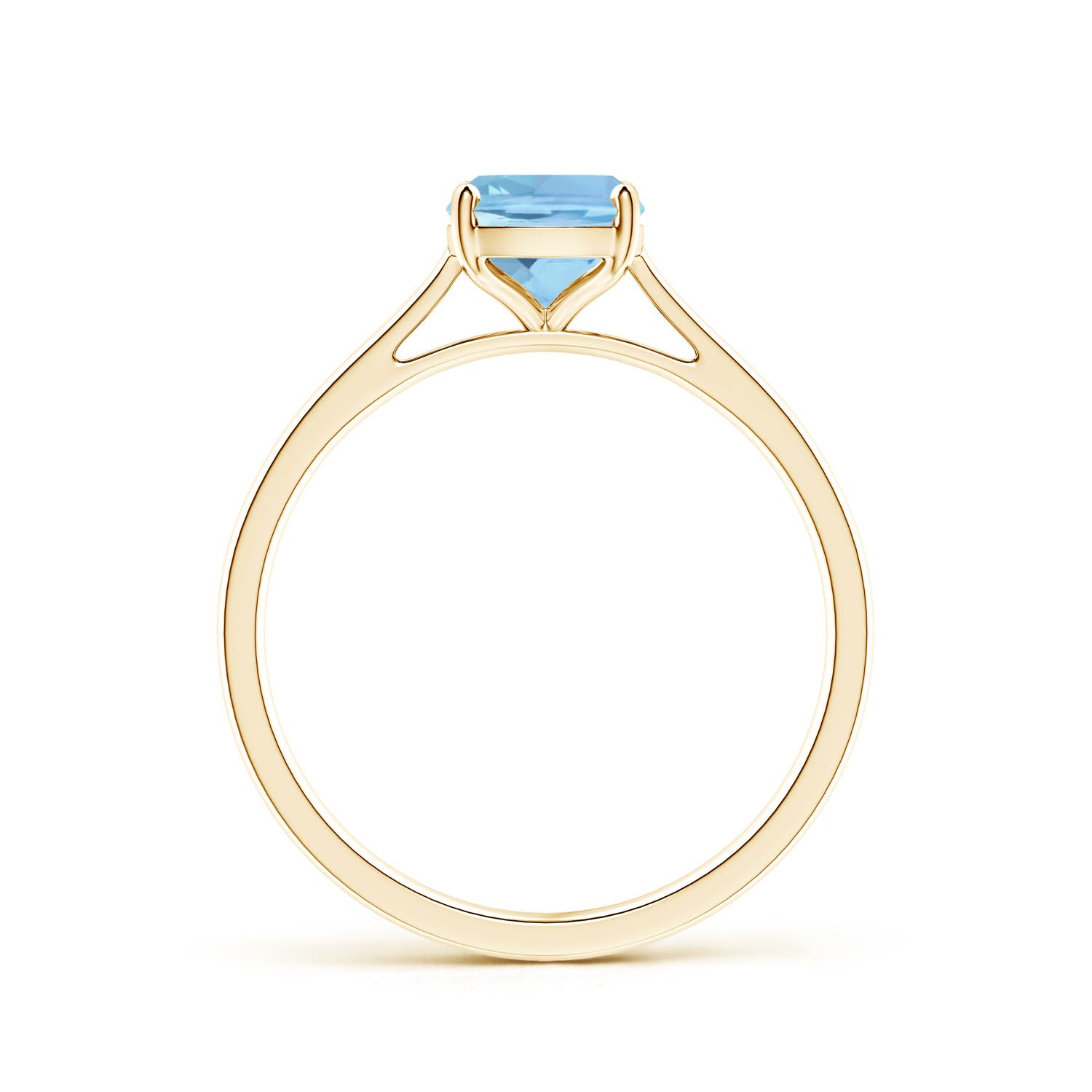 AAAA - Aquamarine / 1.2 CT / 14 KT Yellow Gold