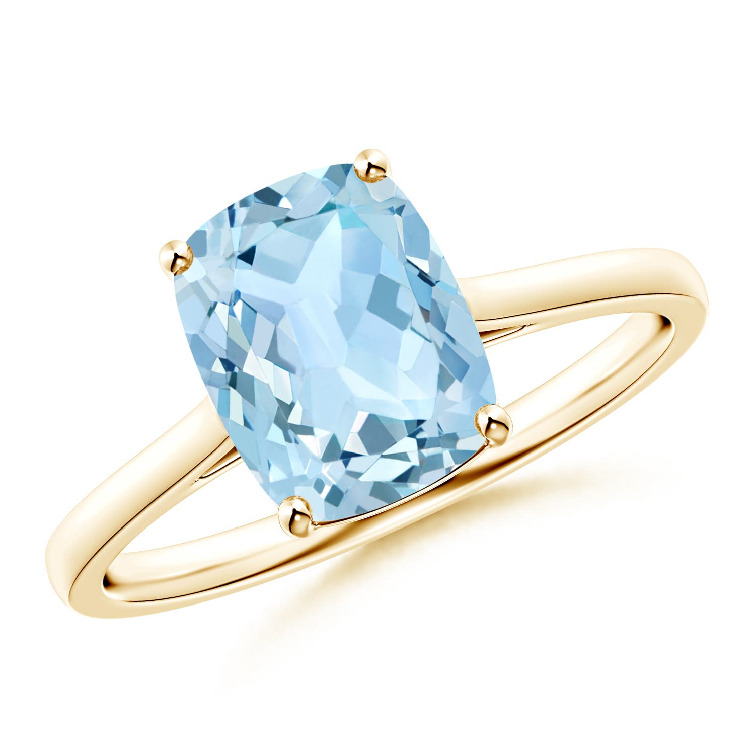 AAA - Aquamarine / 1.85 CT / 14 KT Yellow Gold