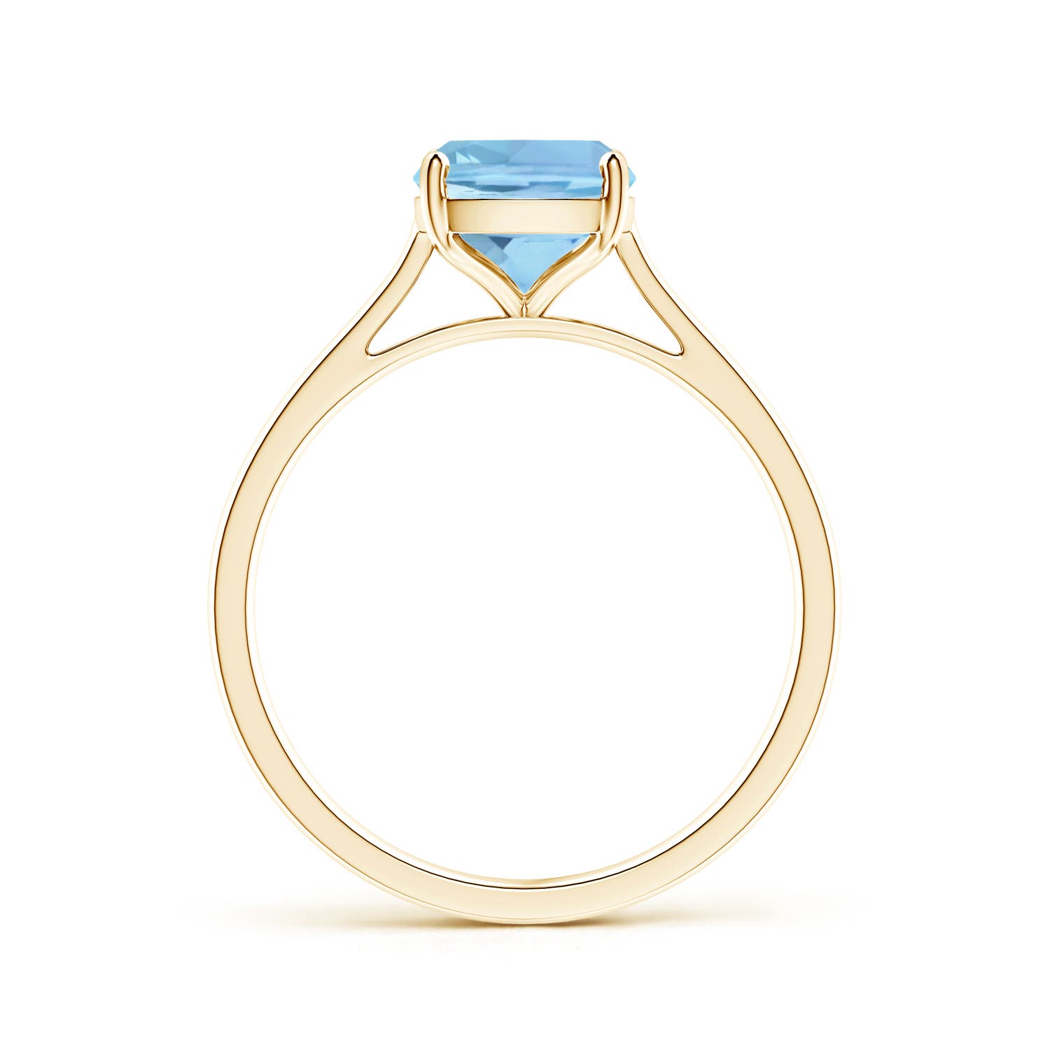 AAAA - Aquamarine / 1.85 CT / 14 KT Yellow Gold