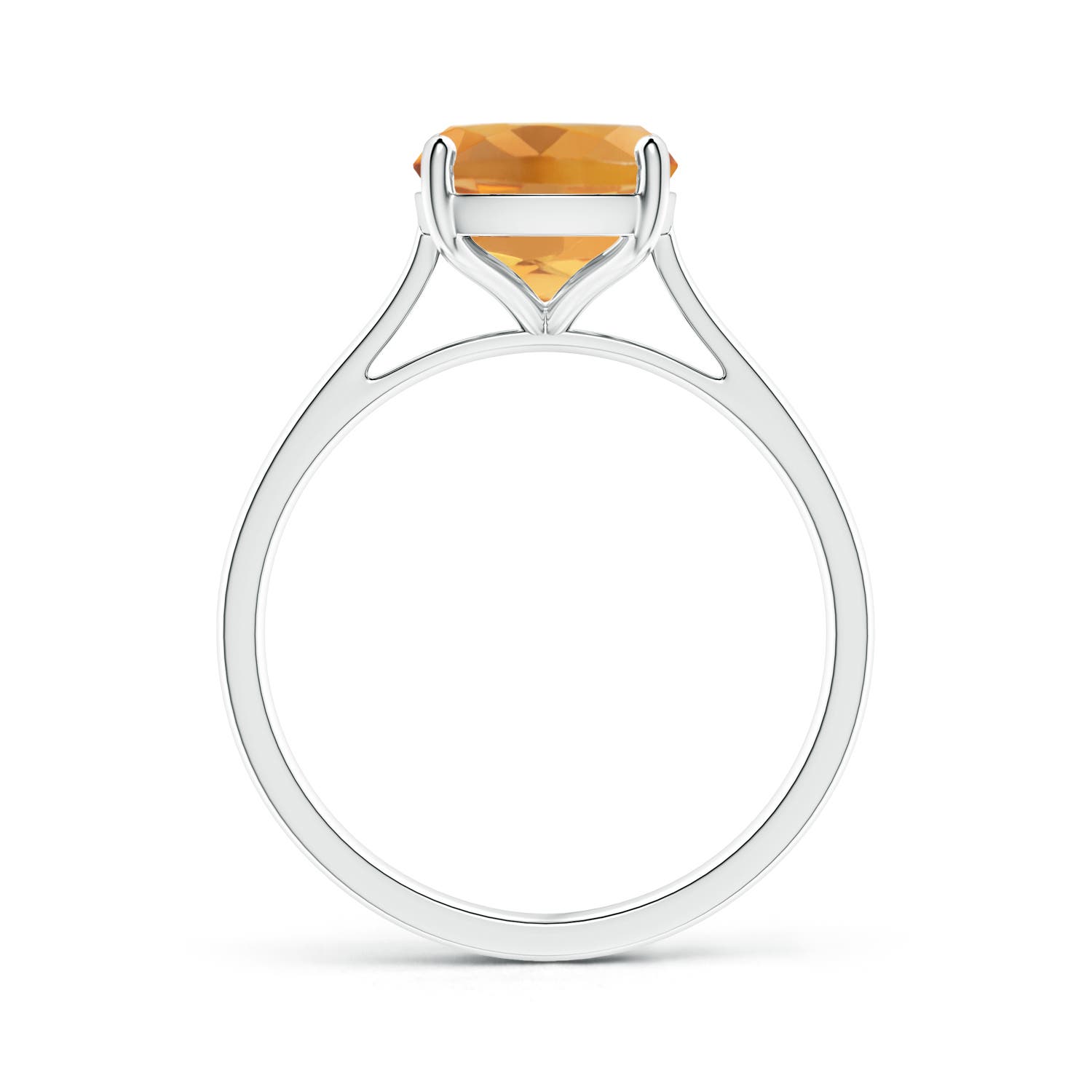 A - Citrine / 2.65 CT / 14 KT White Gold