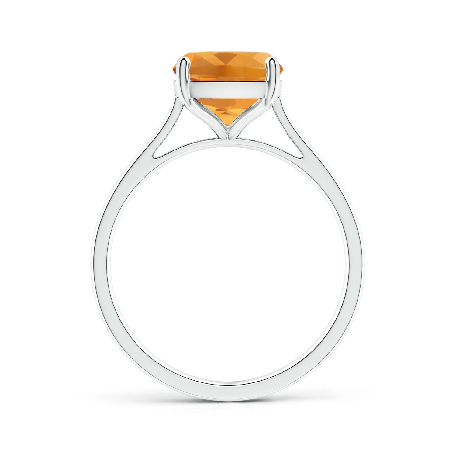 AA - Citrine / 2.65 CT / 14 KT White Gold