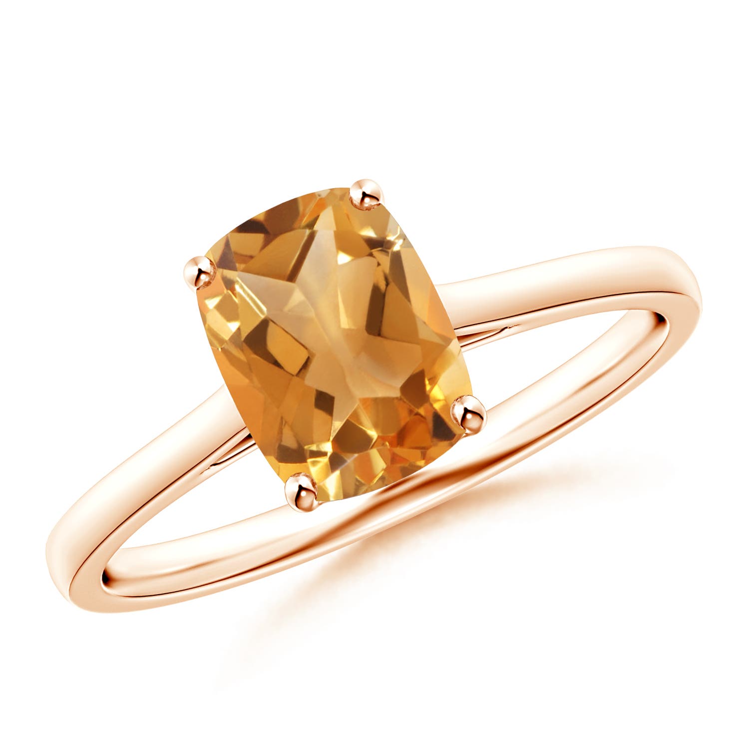 A - Citrine / 1.35 CT / 14 KT Rose Gold