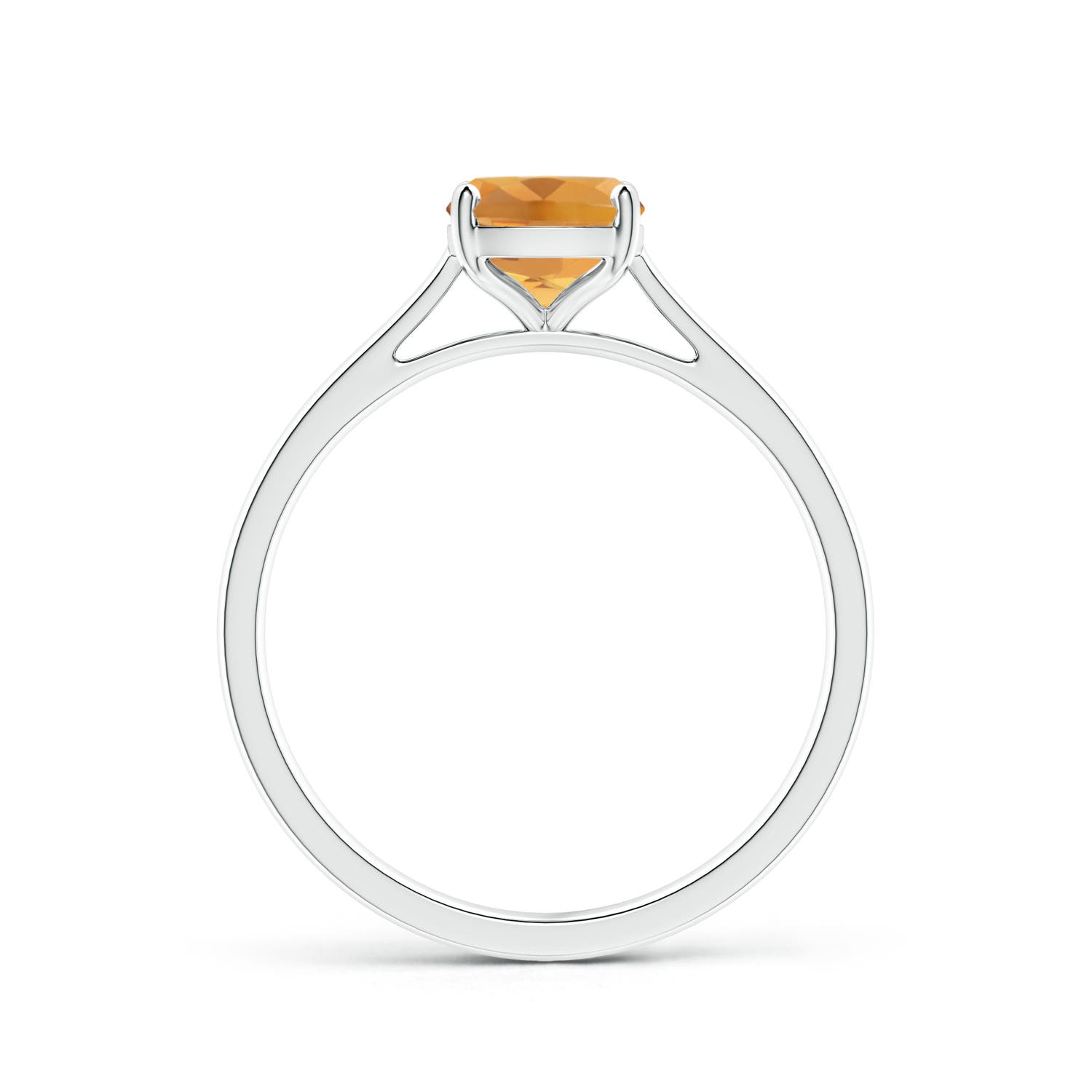 A - Citrine / 1.35 CT / 14 KT White Gold