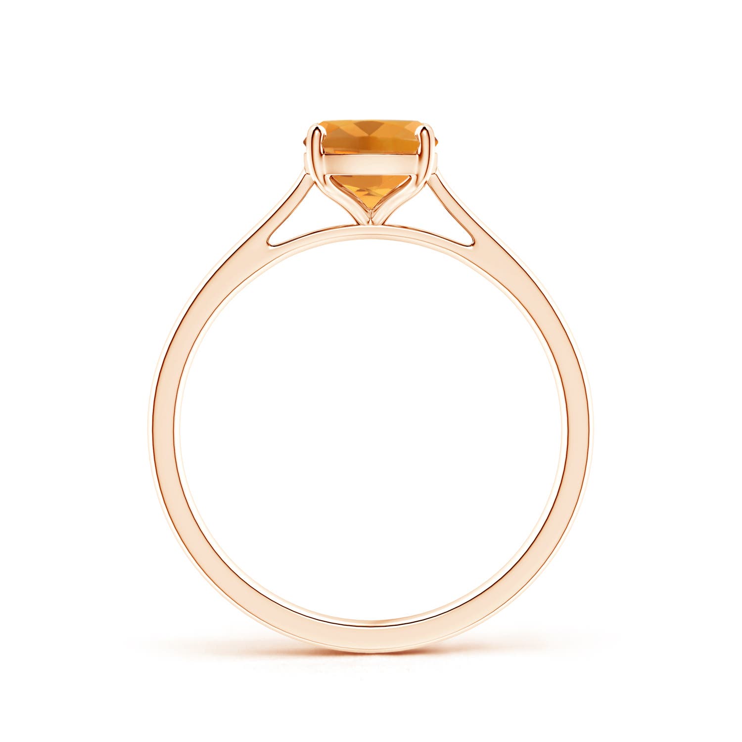 AA - Citrine / 1.35 CT / 14 KT Rose Gold