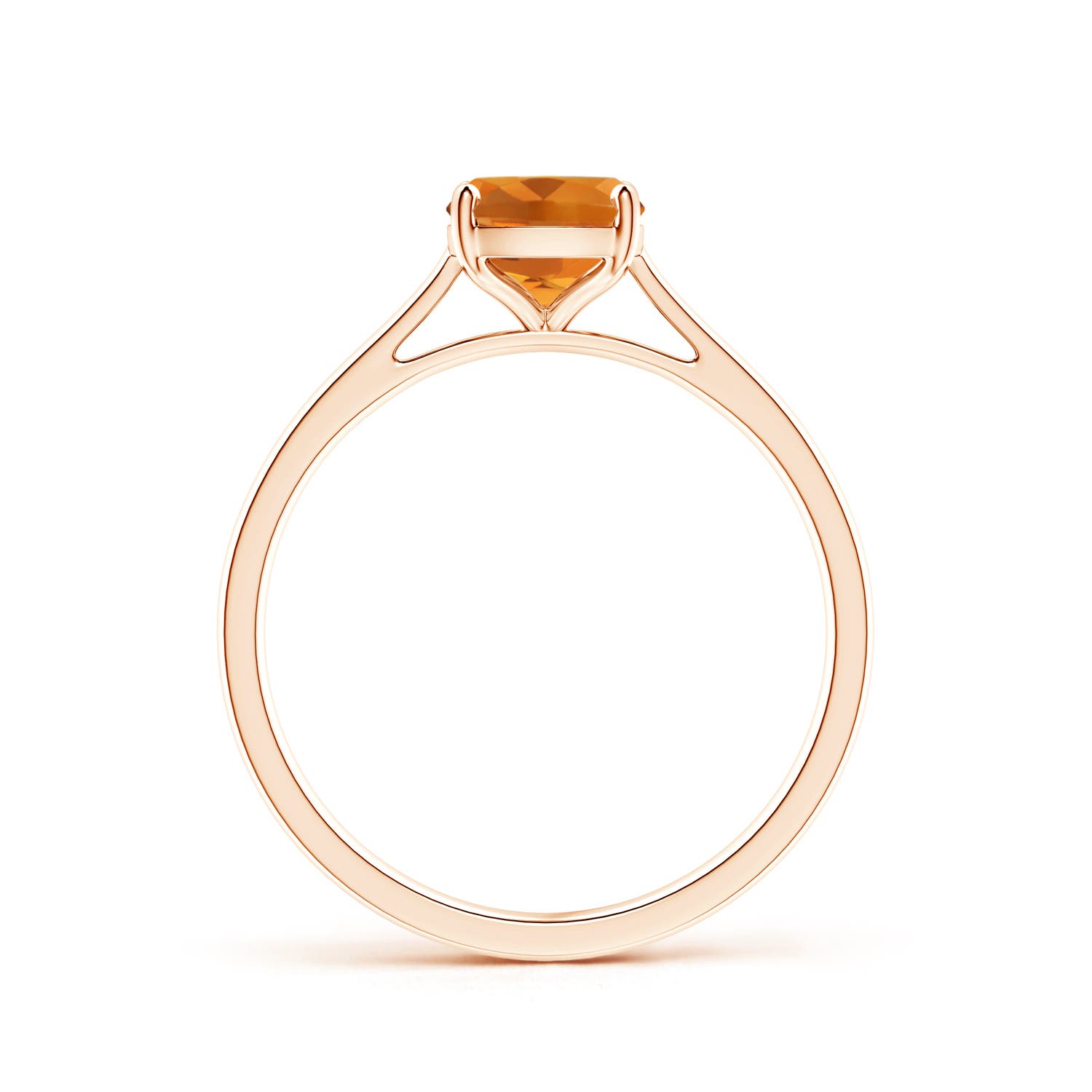 AAA - Citrine / 1.35 CT / 14 KT Rose Gold