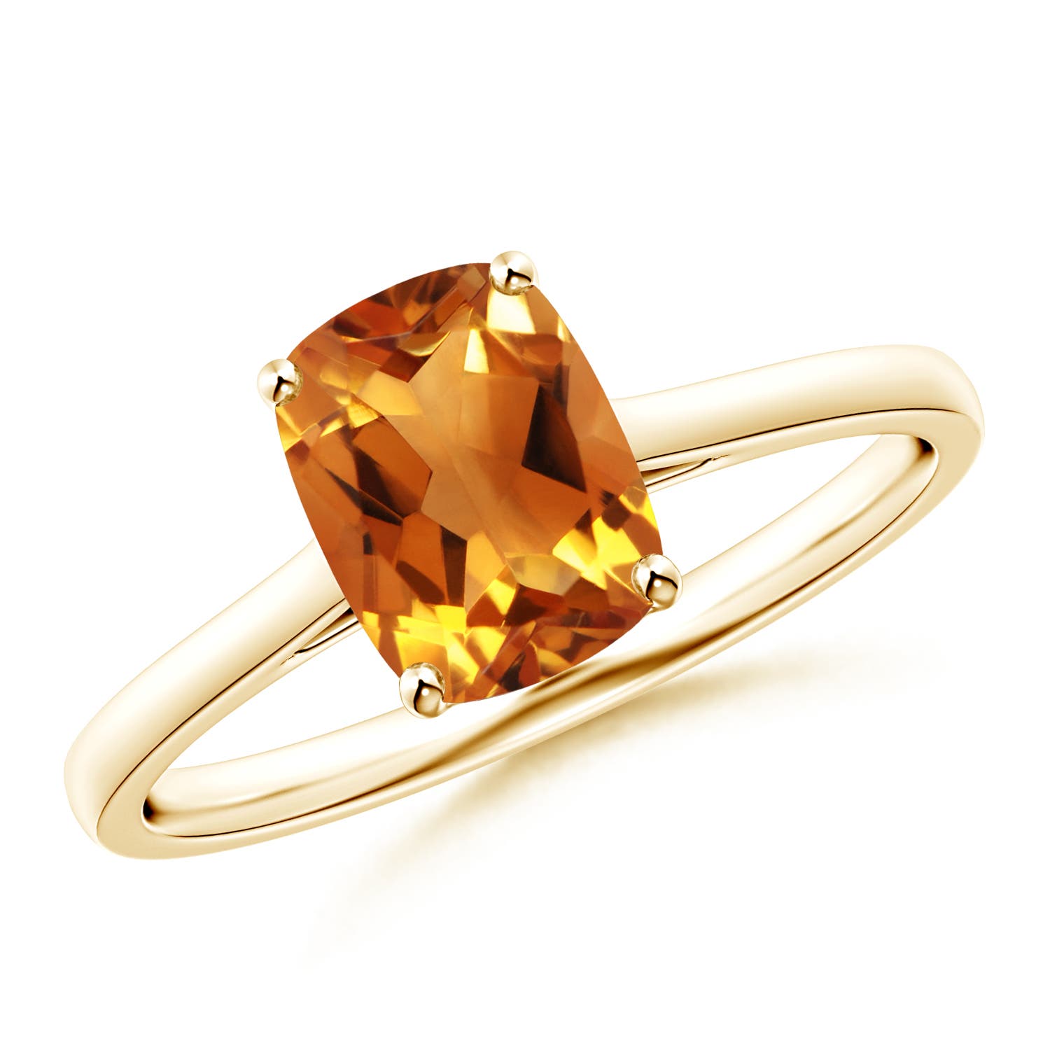 AAA - Citrine / 1.35 CT / 14 KT Yellow Gold