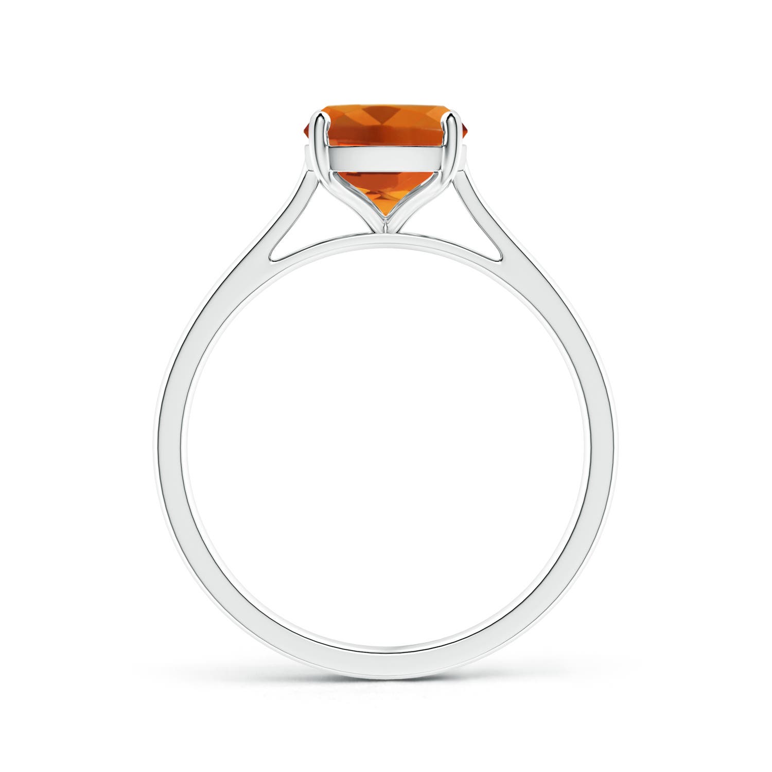 AAAA - Citrine / 1.95 CT / 14 KT White Gold