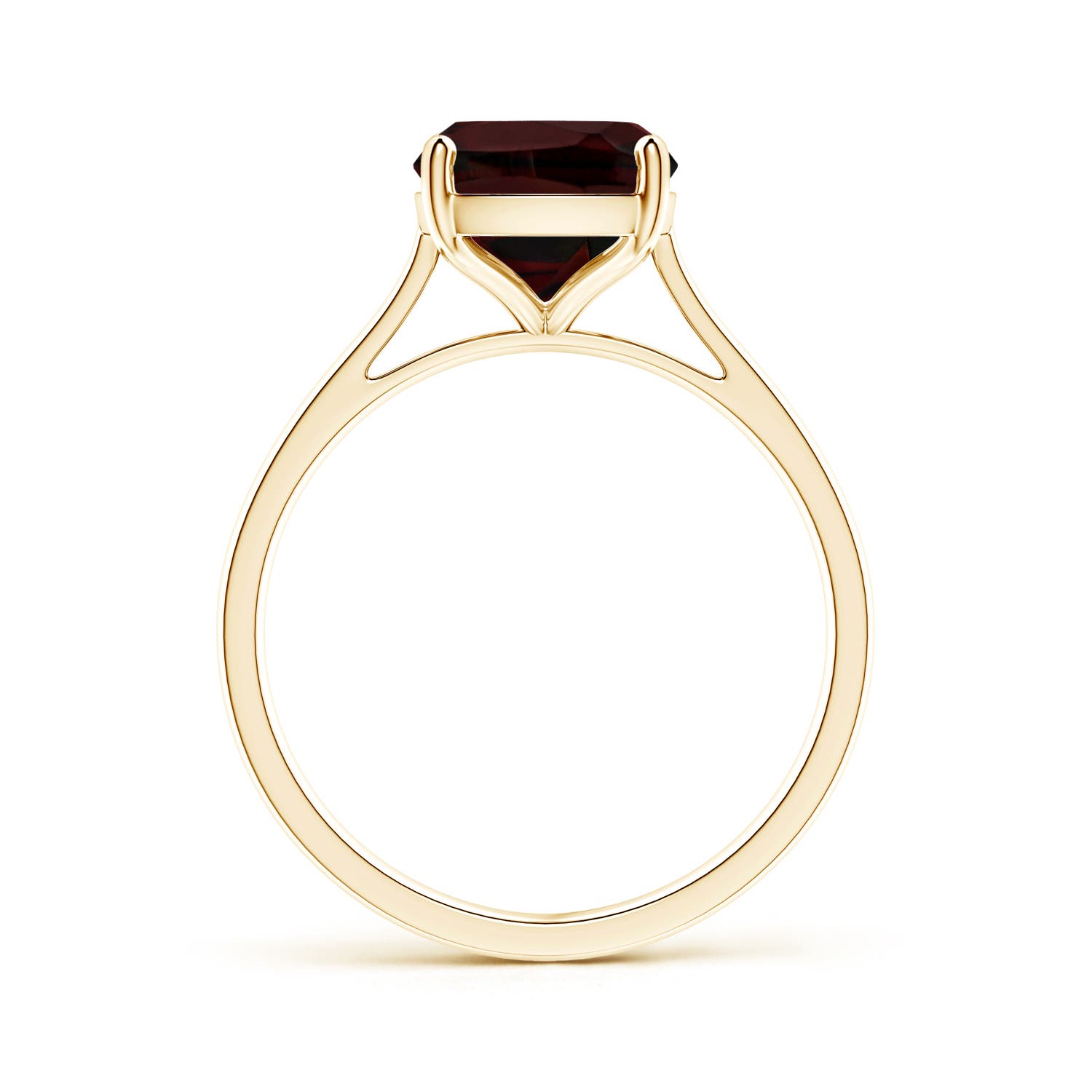 A - Garnet / 3.35 CT / 14 KT Yellow Gold