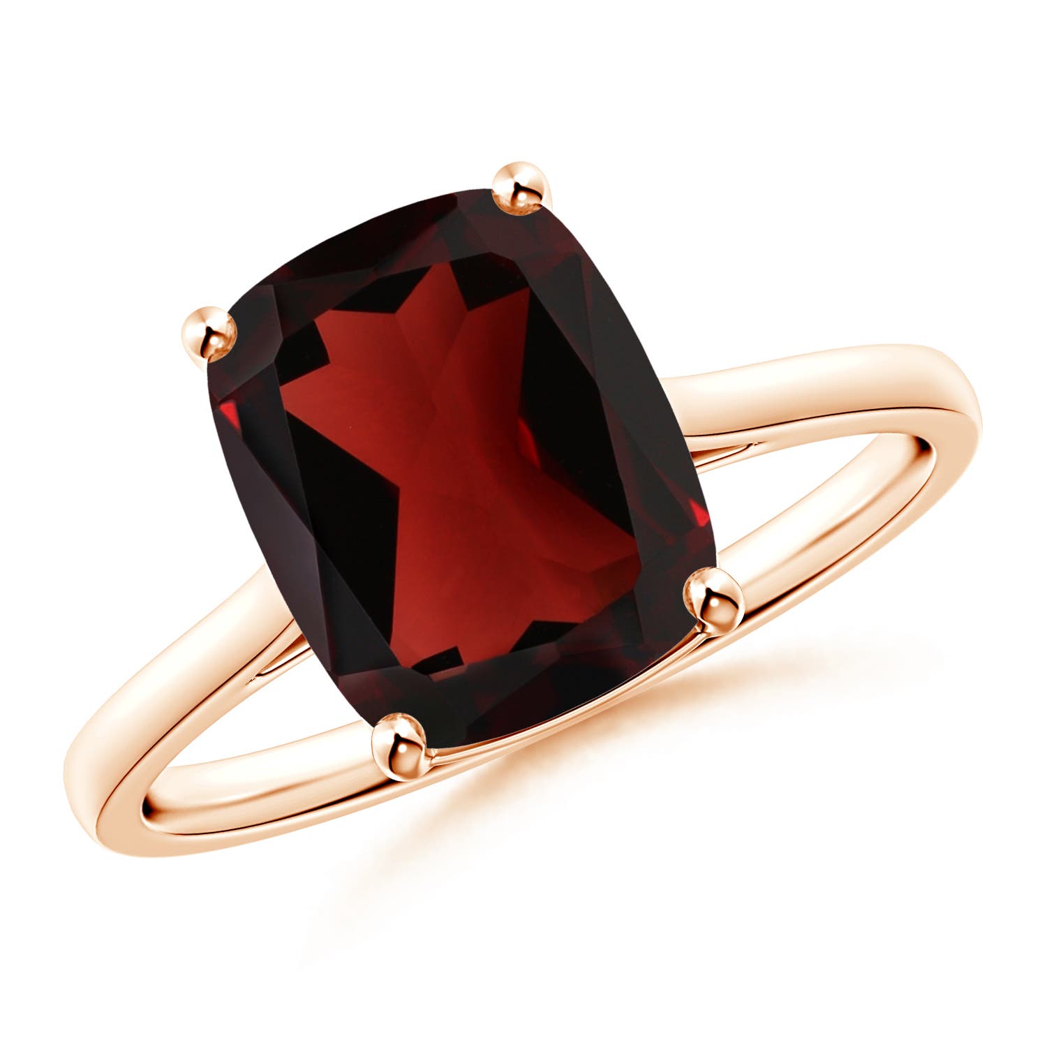 AA - Garnet / 3.35 CT / 14 KT Rose Gold