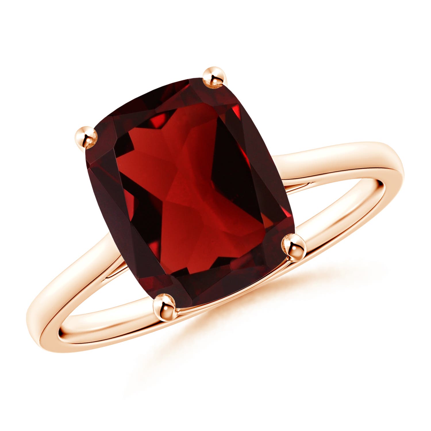 AAA - Garnet / 3.35 CT / 14 KT Rose Gold