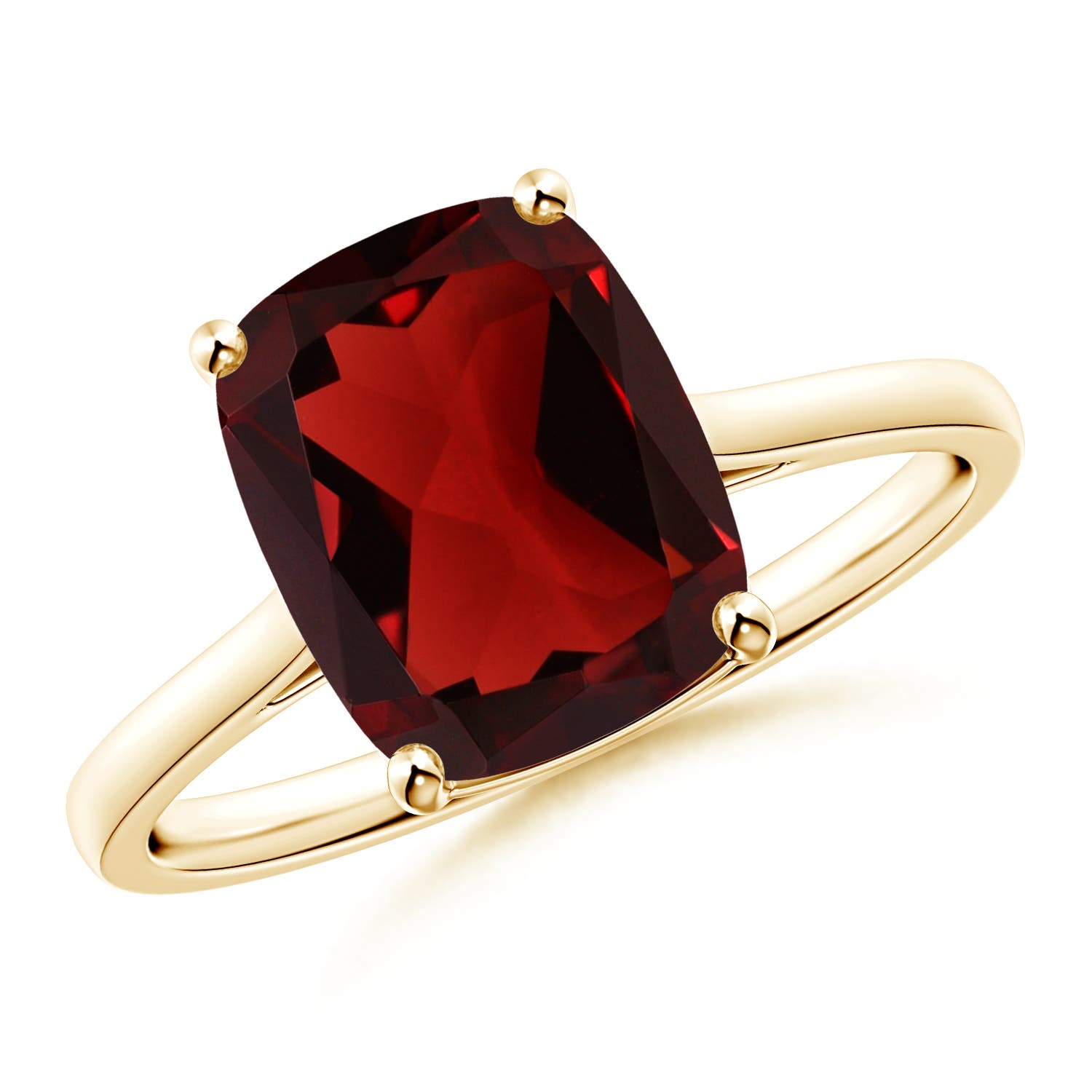 AAA - Garnet / 3.35 CT / 14 KT Yellow Gold