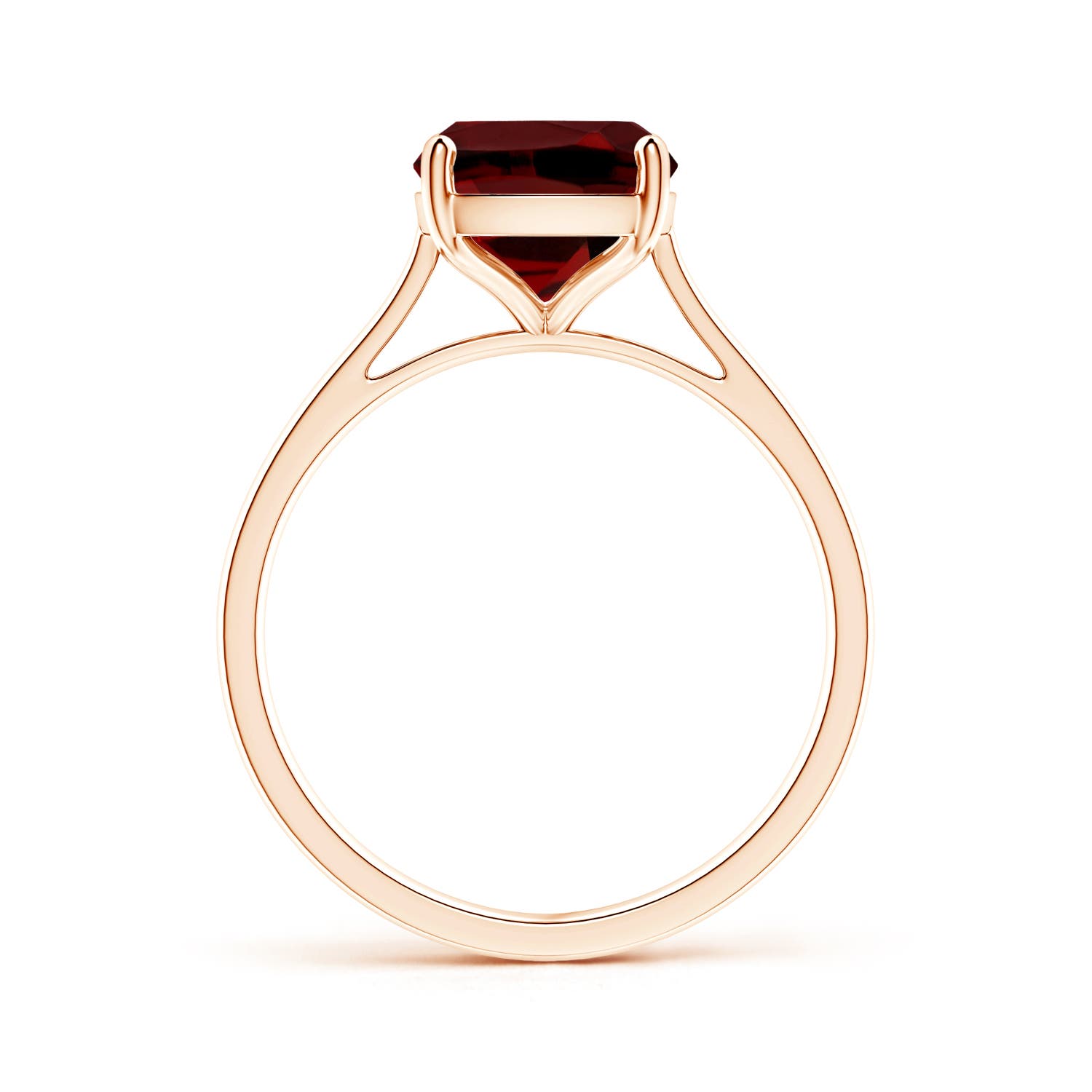 AAAA - Garnet / 3.35 CT / 14 KT Rose Gold