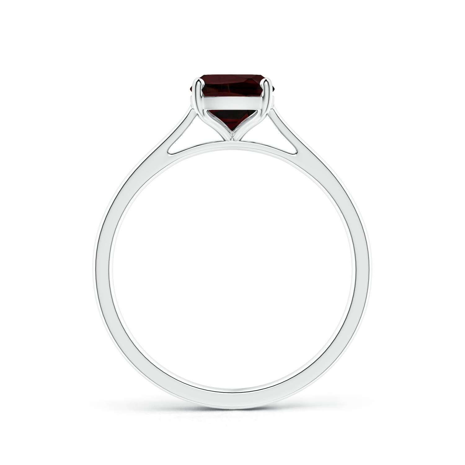 A - Garnet / 1.6 CT / 14 KT White Gold