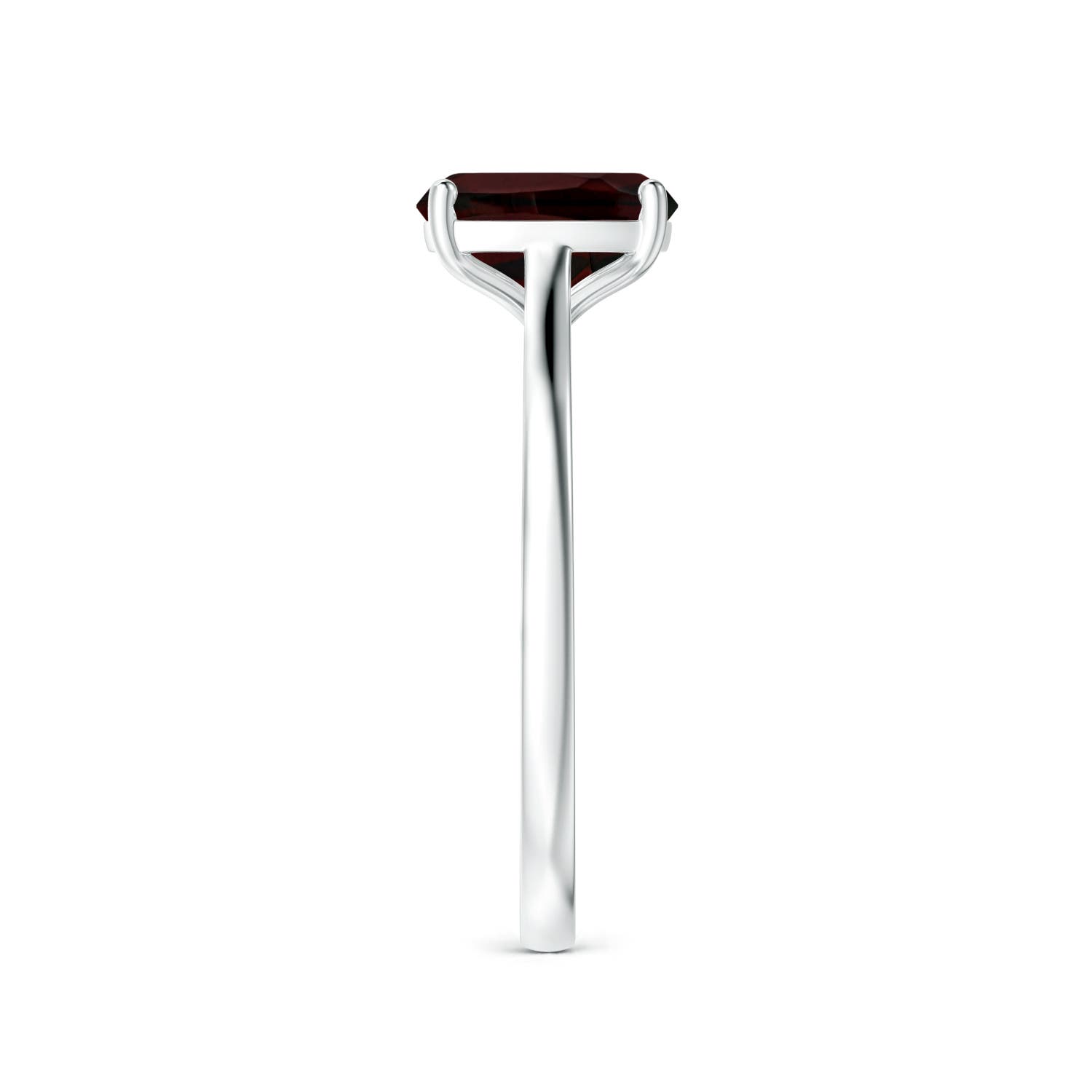 A - Garnet / 1.6 CT / 14 KT White Gold