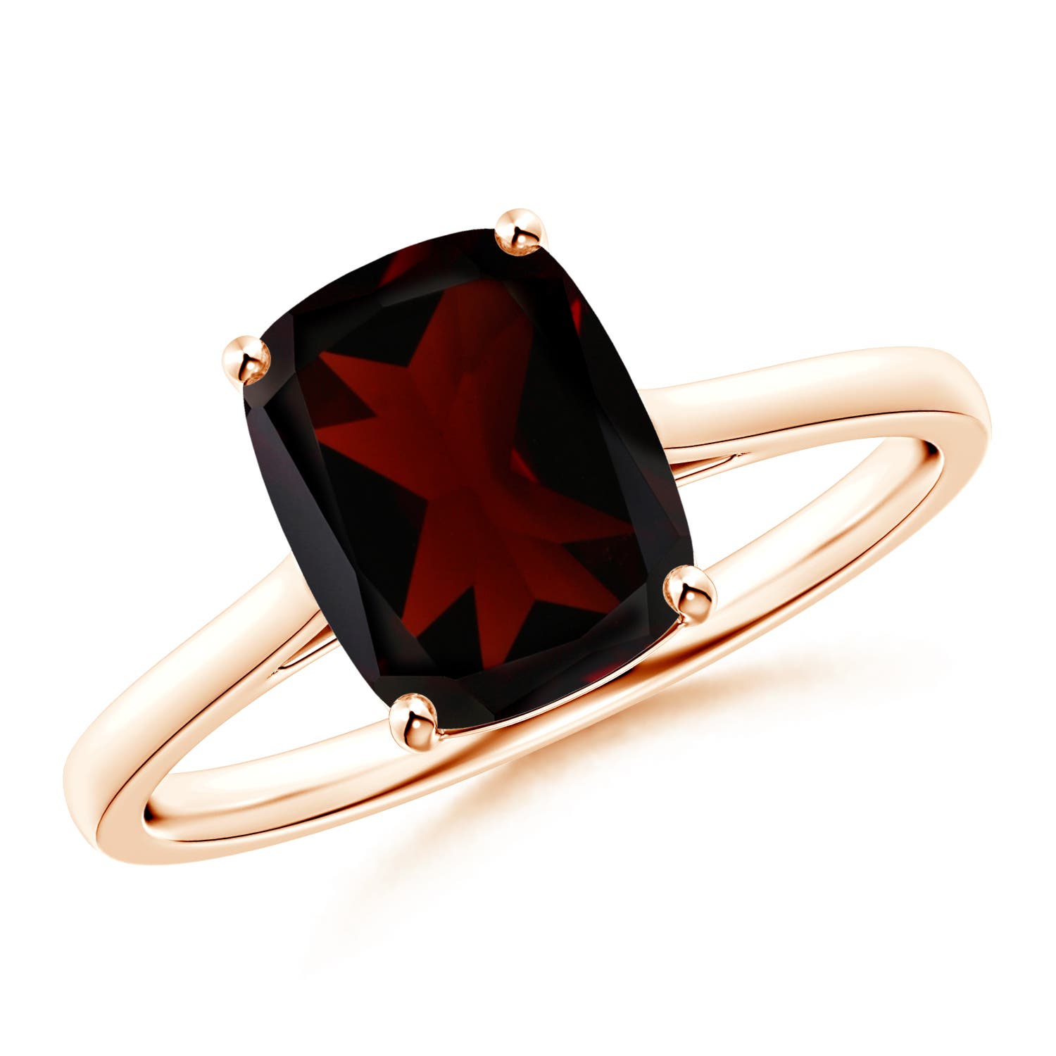 A - Garnet / 2.9 CT / 14 KT Rose Gold