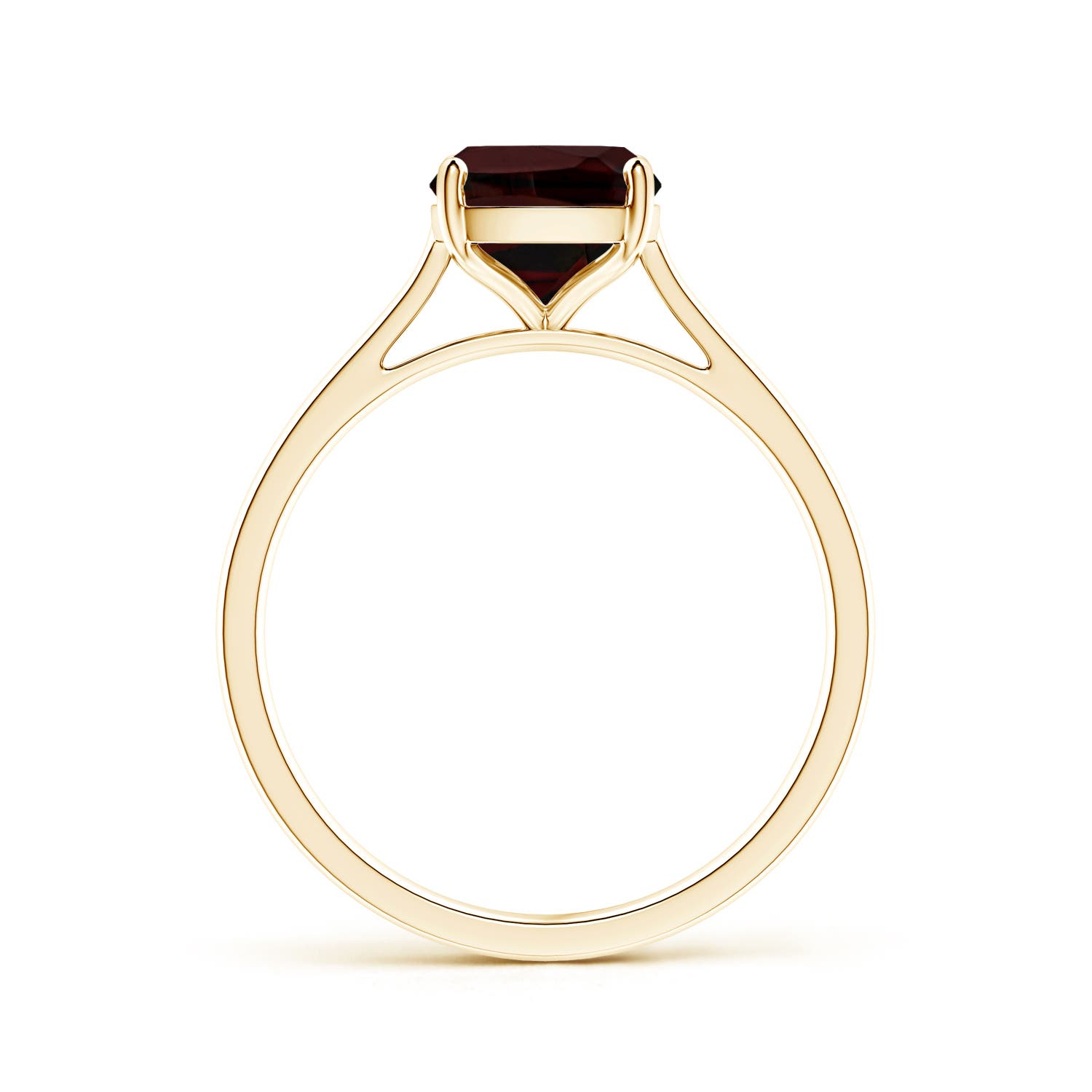 A - Garnet / 2.9 CT / 14 KT Yellow Gold