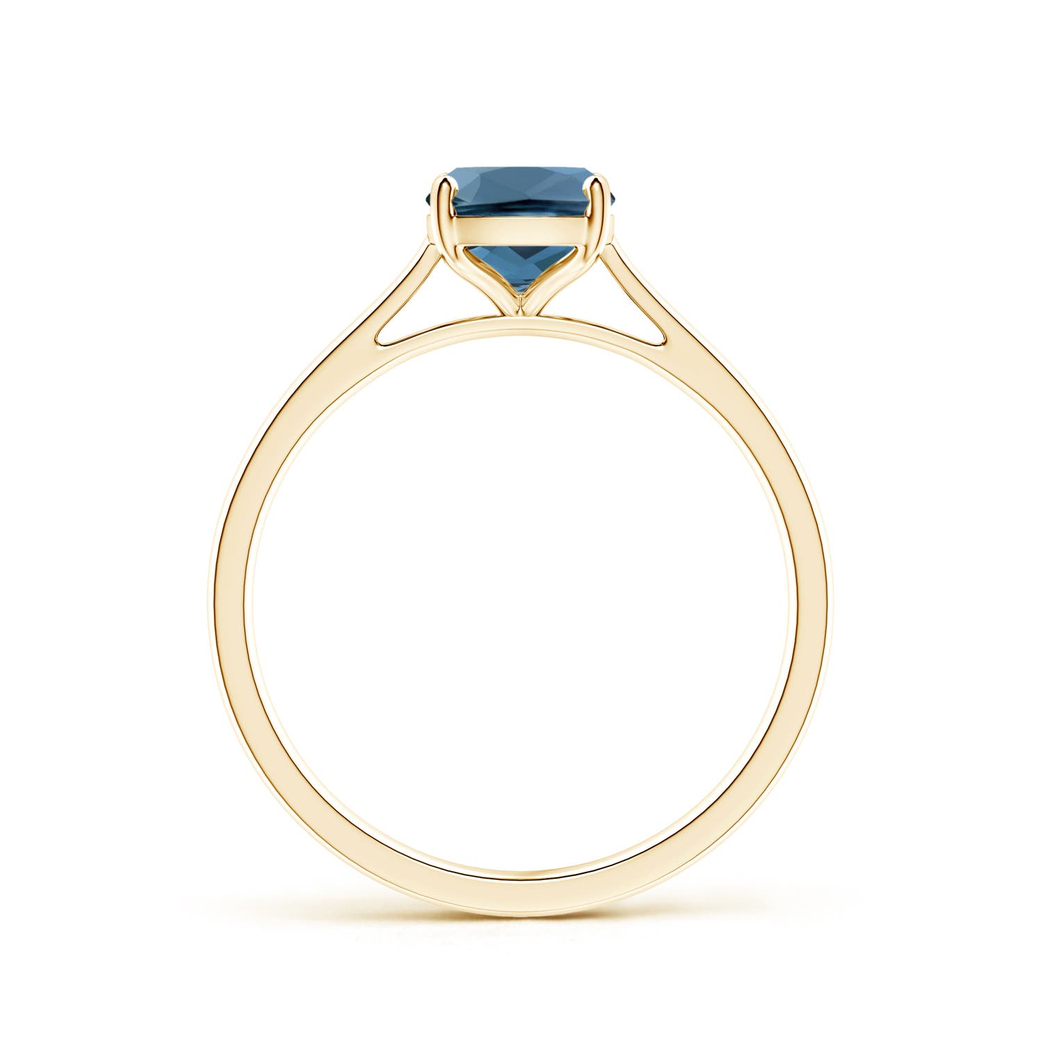 A - London Blue Topaz / 1.6 CT / 14 KT Yellow Gold