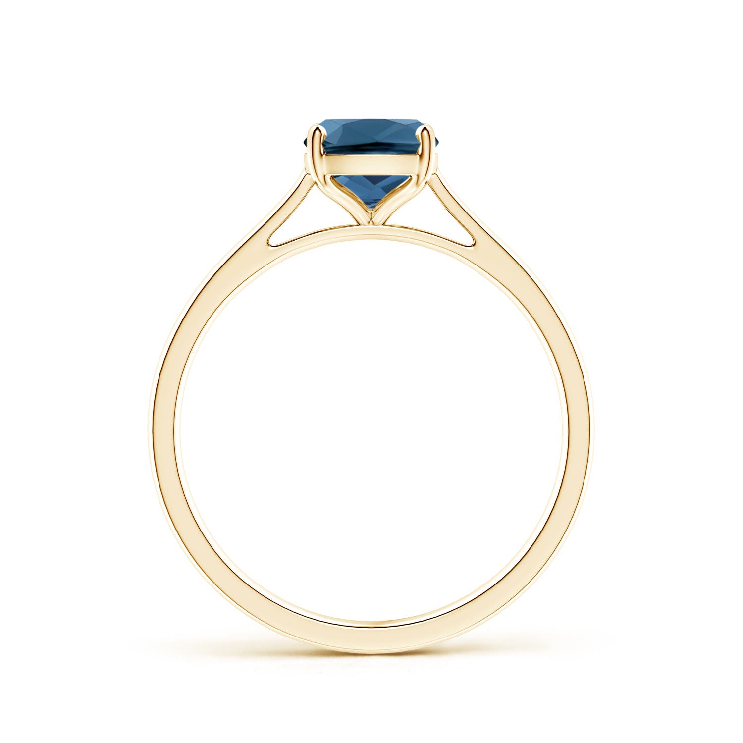 AA - London Blue Topaz / 1.6 CT / 14 KT Yellow Gold