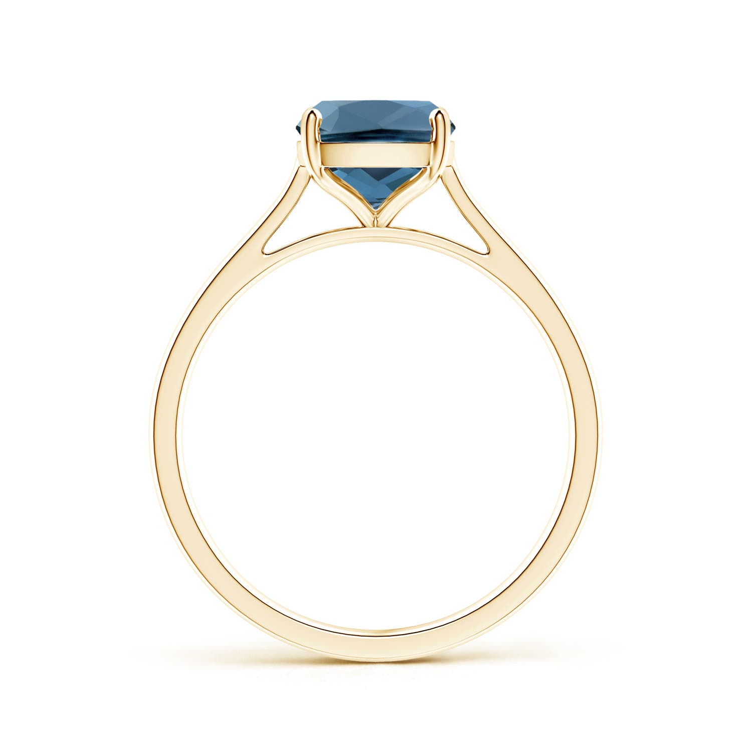 A - London Blue Topaz / 2.2 CT / 14 KT Yellow Gold