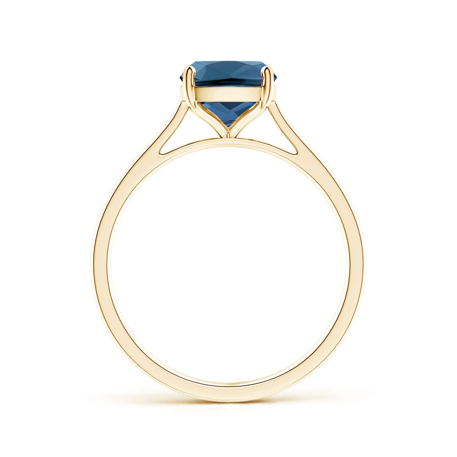 AA - London Blue Topaz / 2.2 CT / 14 KT Yellow Gold