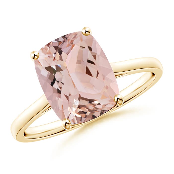 AAA - Morganite / 2.7 CT / 14 KT Yellow Gold