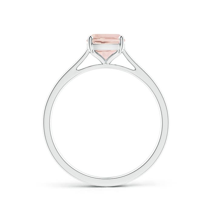 AA - Morganite / 1.2 CT / 14 KT White Gold