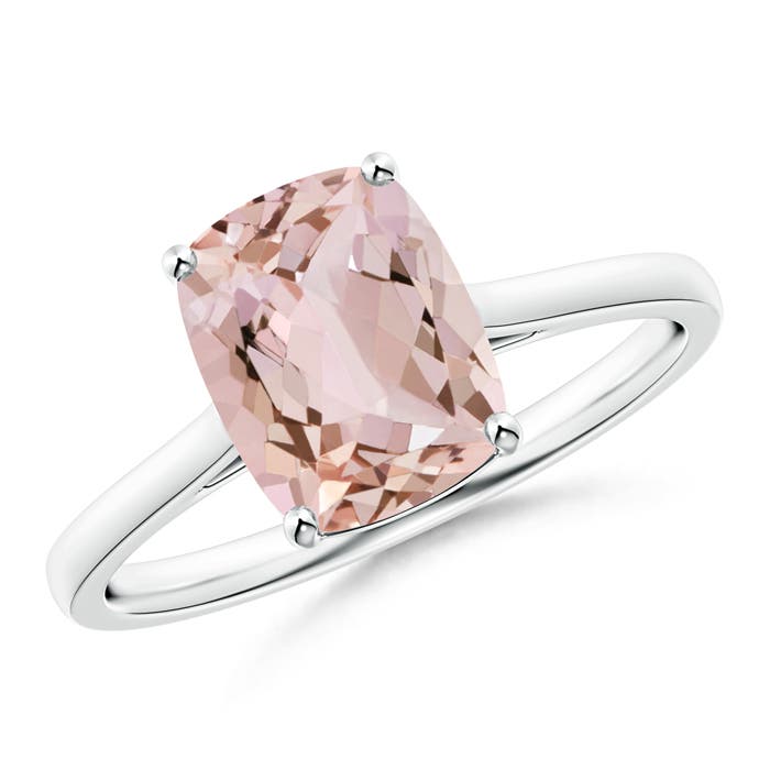 AA - Morganite / 1.8 CT / 14 KT White Gold