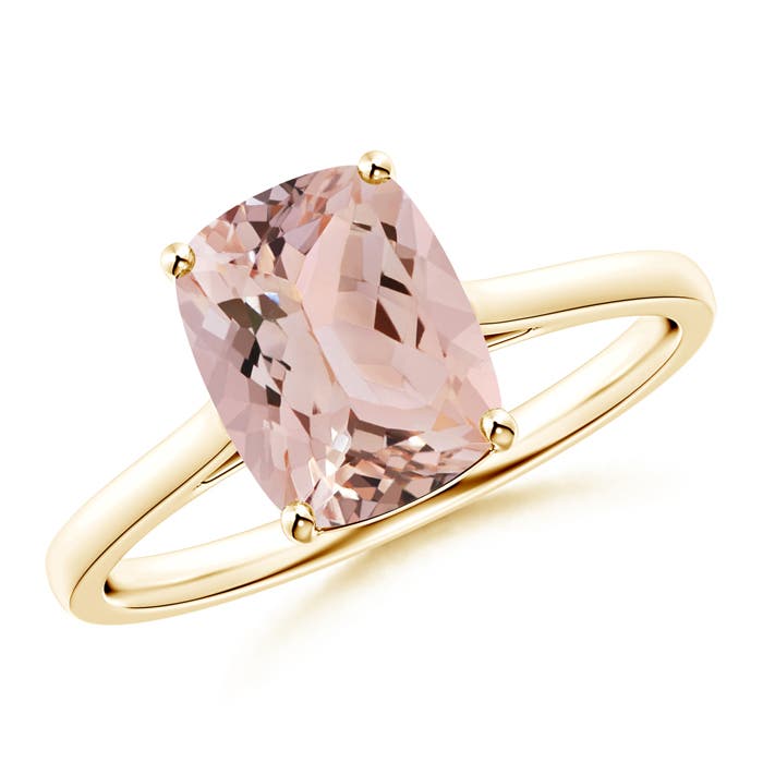 AAA - Morganite / 1.8 CT / 14 KT Yellow Gold