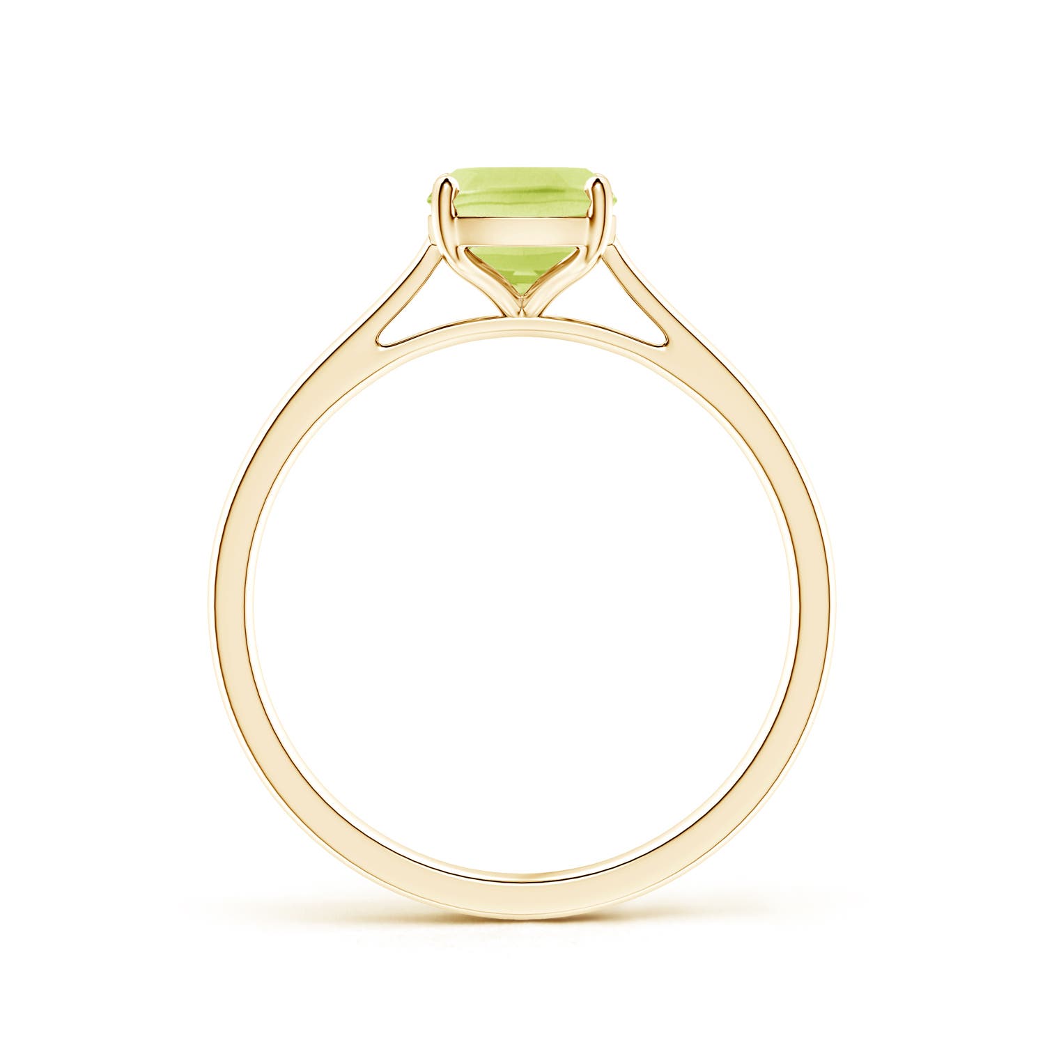 A - Peridot / 1.45 CT / 14 KT Yellow Gold