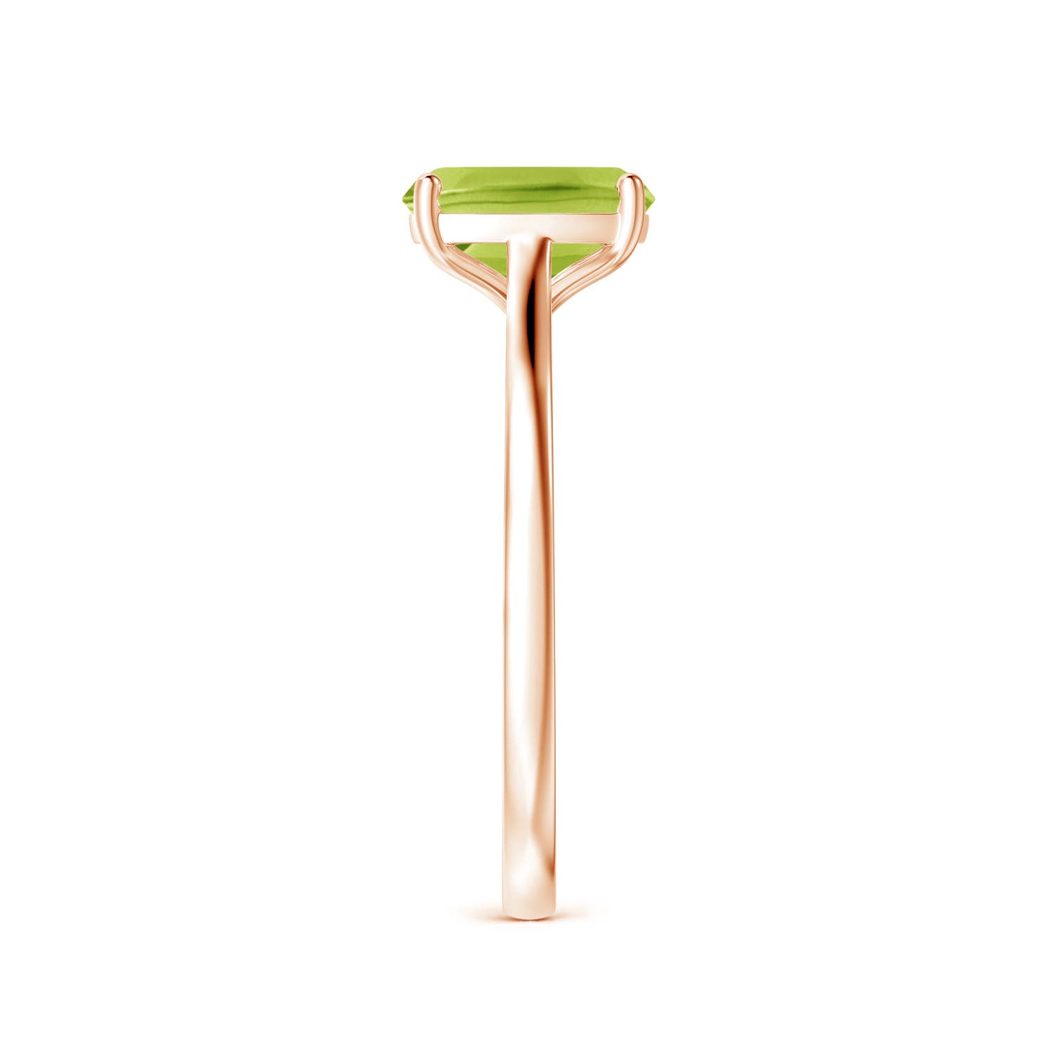 AA - Peridot / 1.45 CT / 14 KT Rose Gold