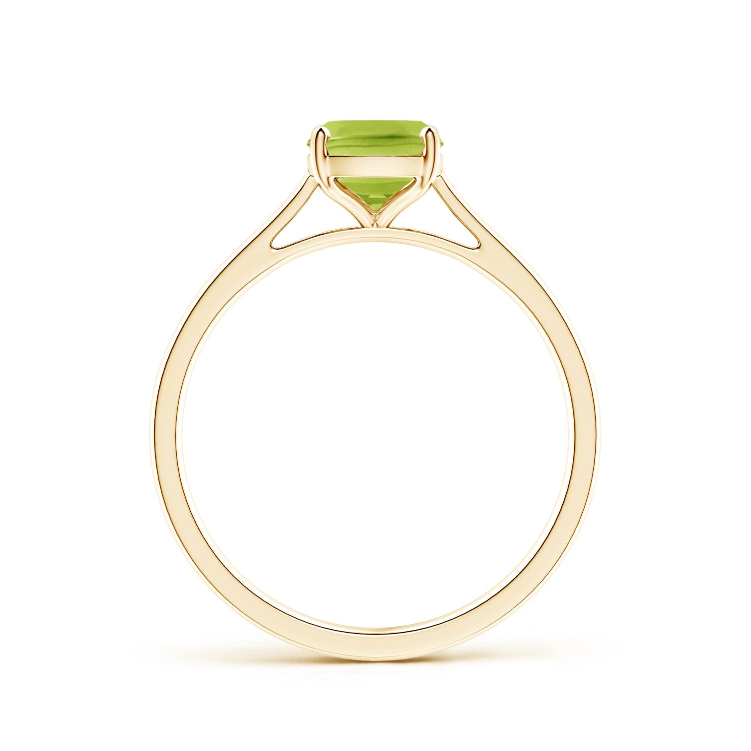 AA - Peridot / 1.45 CT / 14 KT Yellow Gold