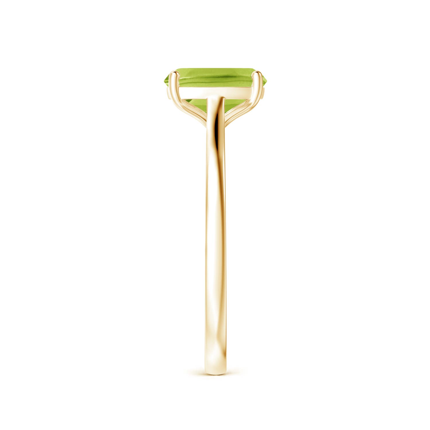 AA - Peridot / 1.45 CT / 14 KT Yellow Gold