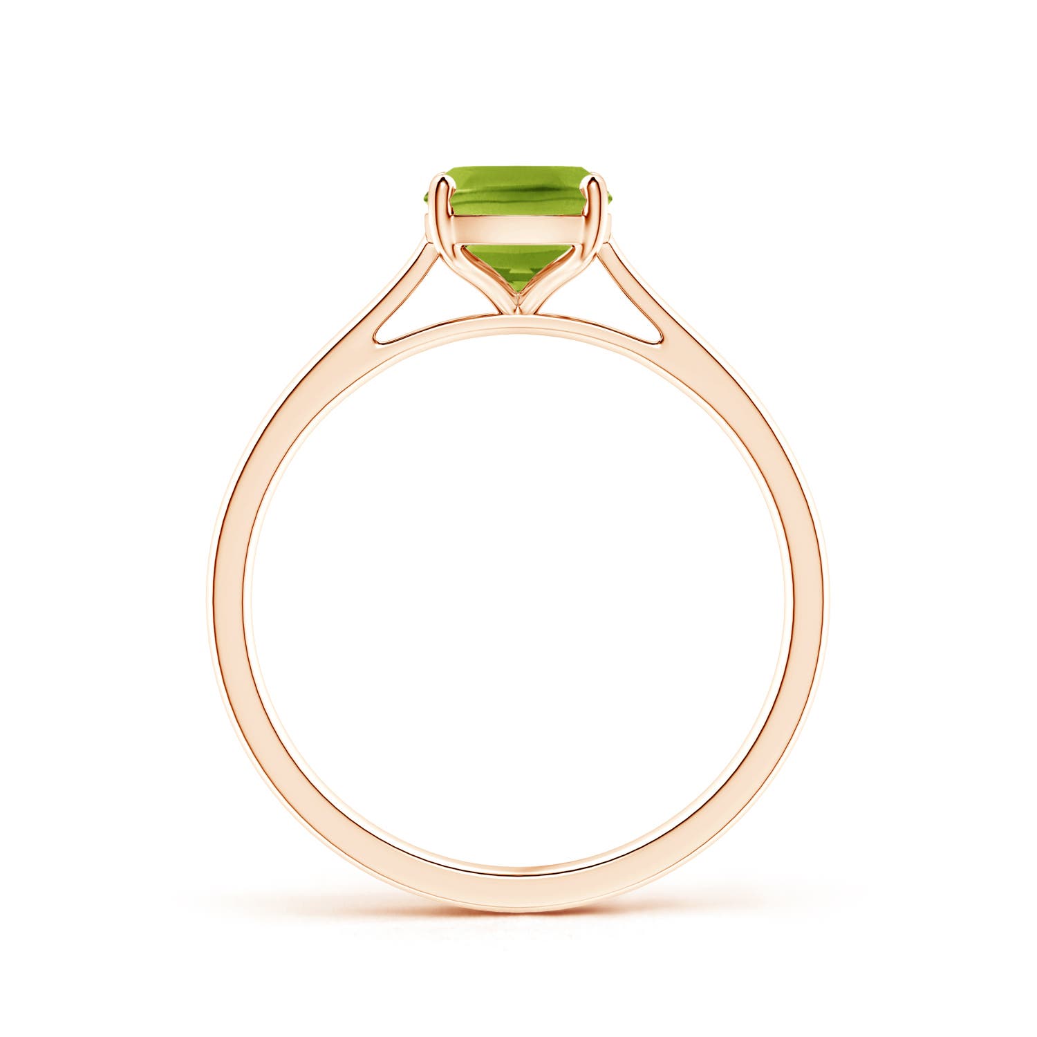 AAA - Peridot / 1.45 CT / 14 KT Rose Gold