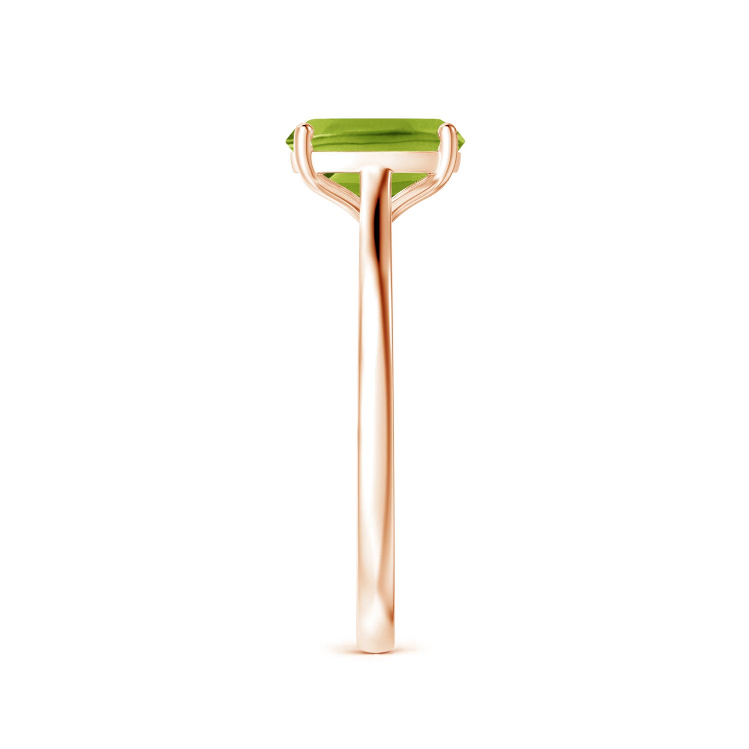 AAA - Peridot / 1.45 CT / 14 KT Rose Gold