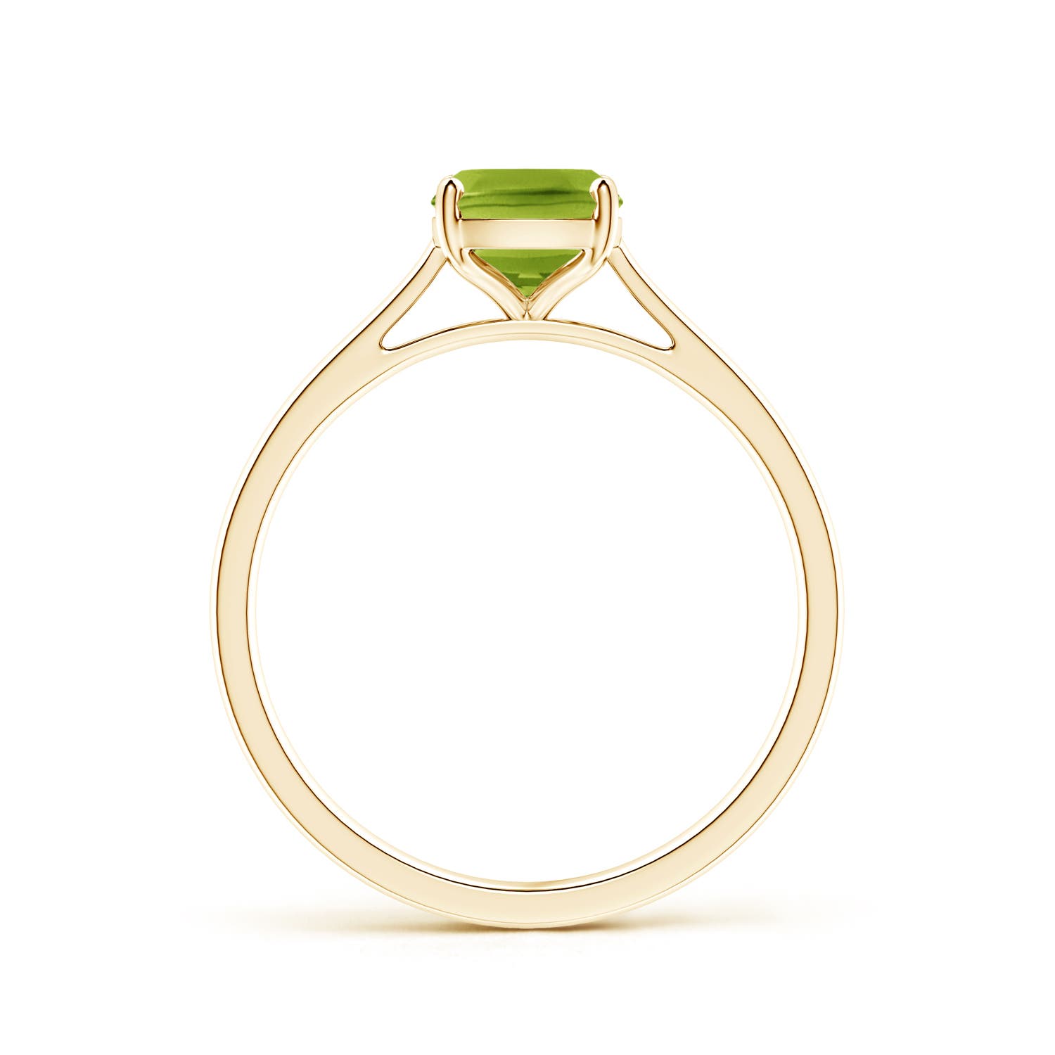 AAA - Peridot / 1.45 CT / 14 KT Yellow Gold