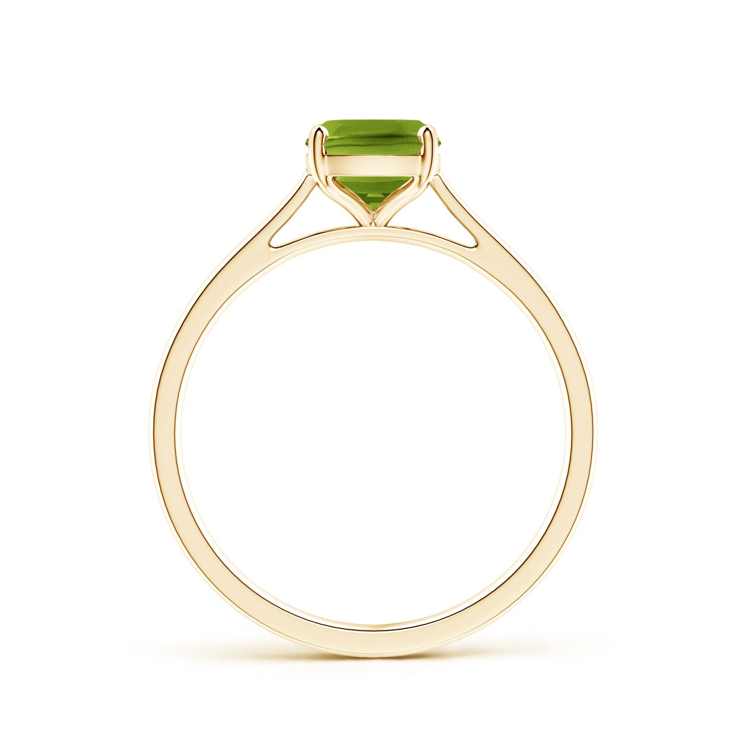 AAAA - Peridot / 1.45 CT / 14 KT Yellow Gold