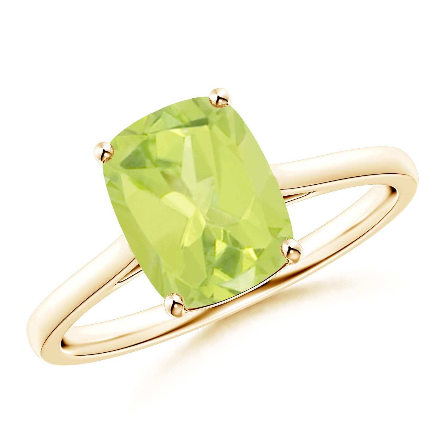 A - Peridot / 2.1 CT / 14 KT Yellow Gold