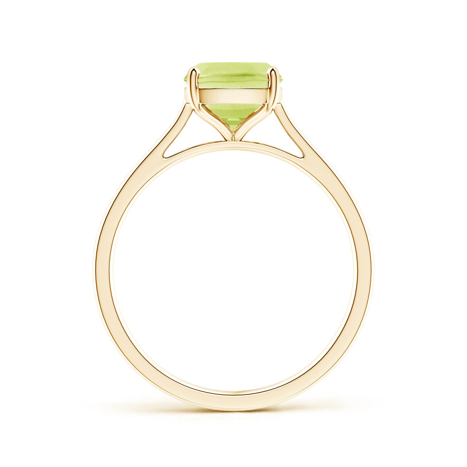 A - Peridot / 2.1 CT / 14 KT Yellow Gold