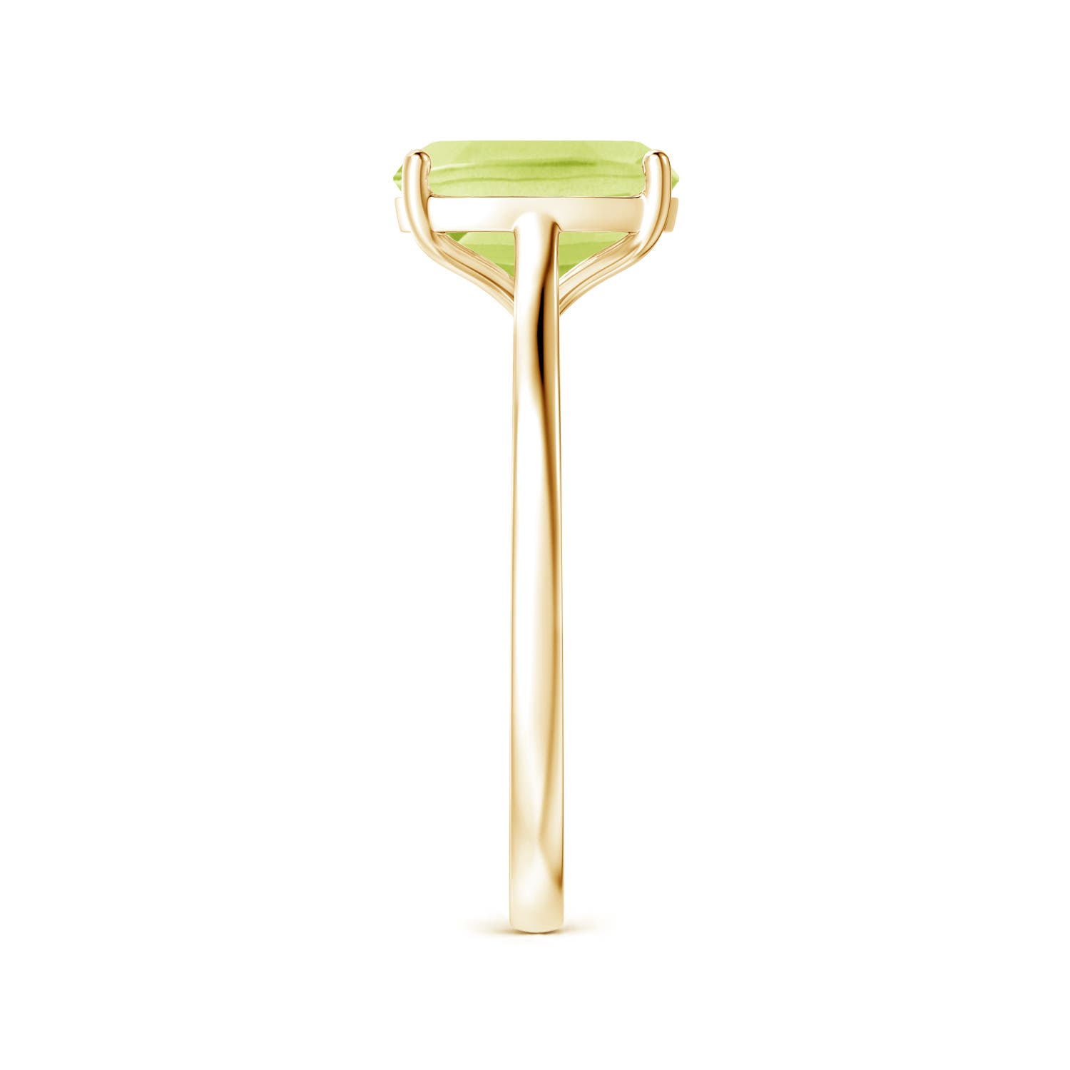 A - Peridot / 2.1 CT / 14 KT Yellow Gold